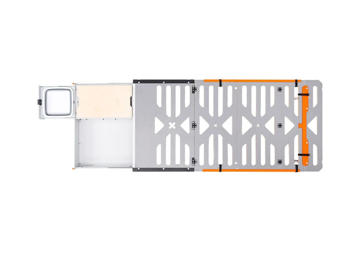 RAXO Nano X - Small and compact Campervan Module with kitchen