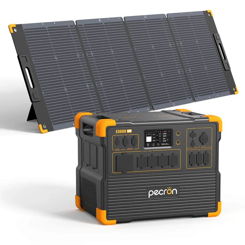 PECRON E3600LFP Bärbar kraftstation 3600W 3072Wh