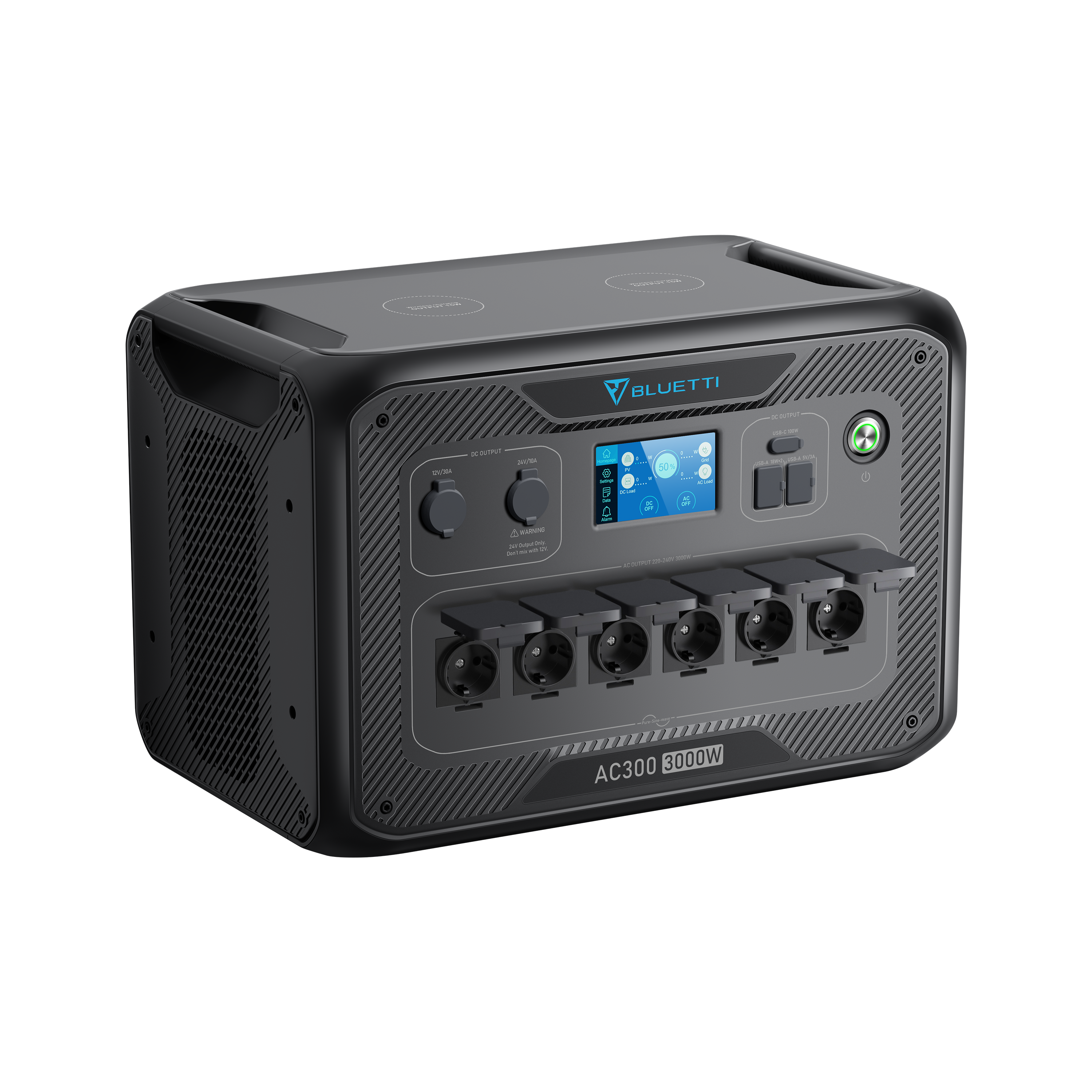 Bluetti AC300 + B300 up to 12,228Wh - huge power station for home and other purposes