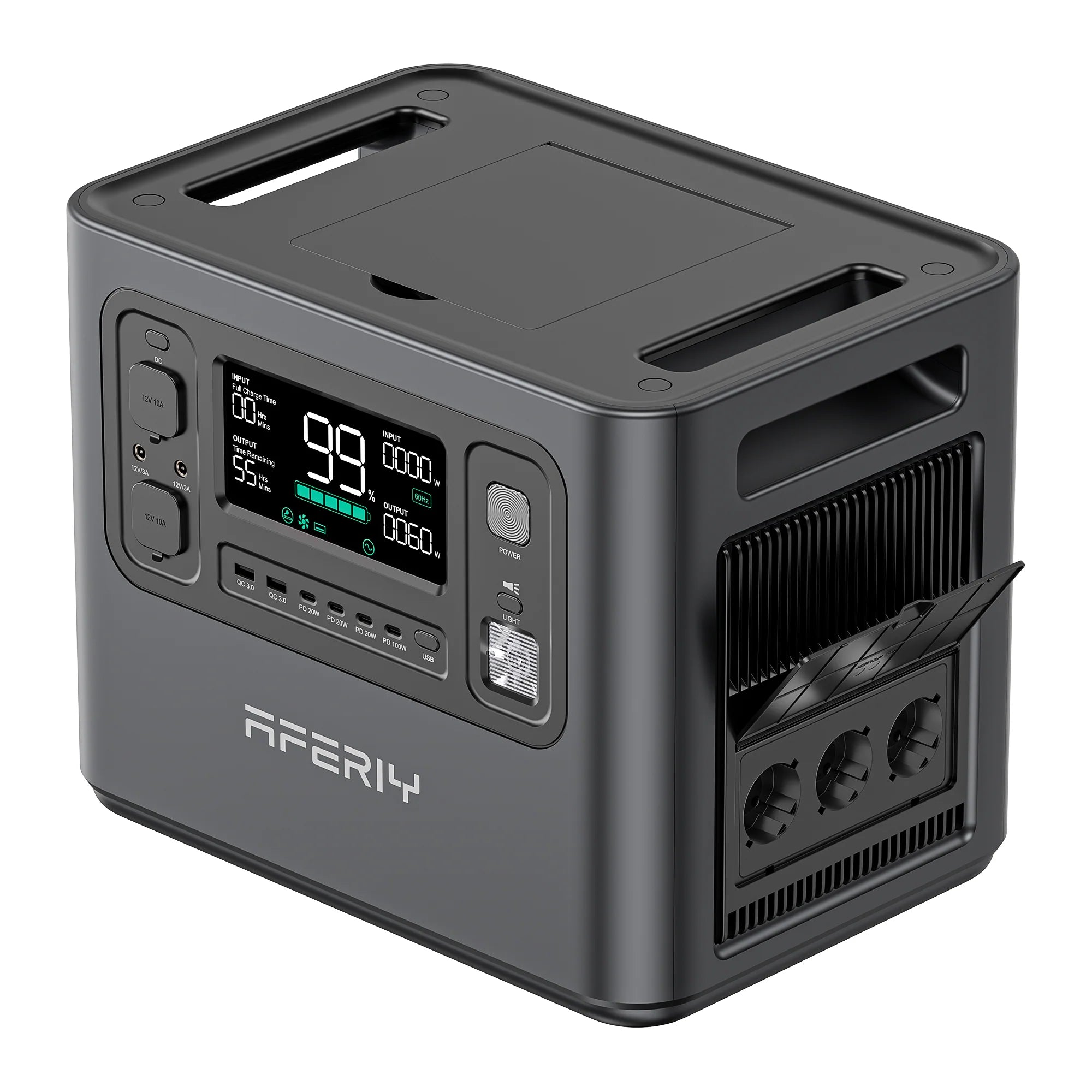 AFERIY P210 Tragbares Kraftwerk 2400W 2048Wh