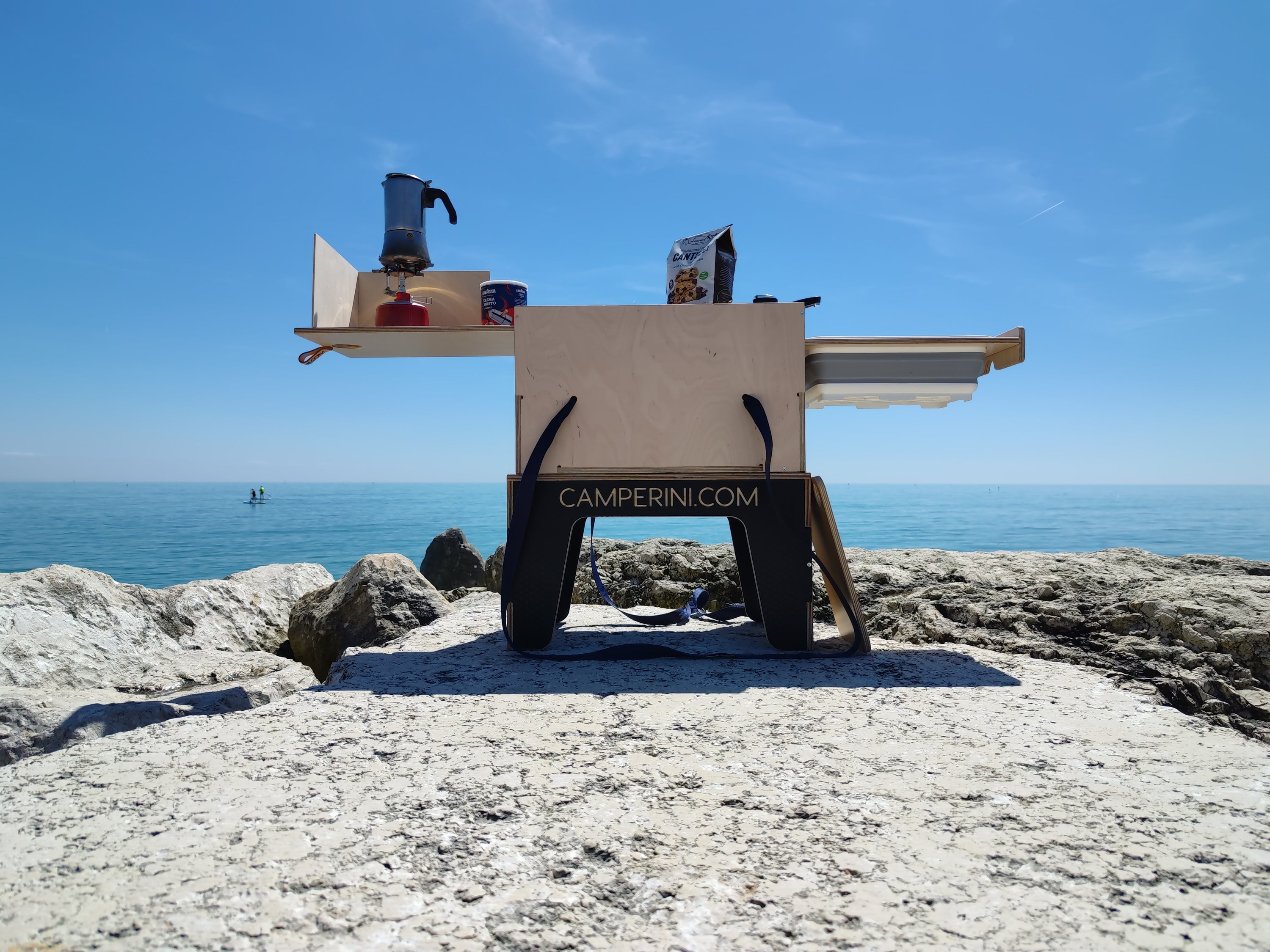 Camperini SMART – Kleines, intelligentes, tragbares Küchenmodul