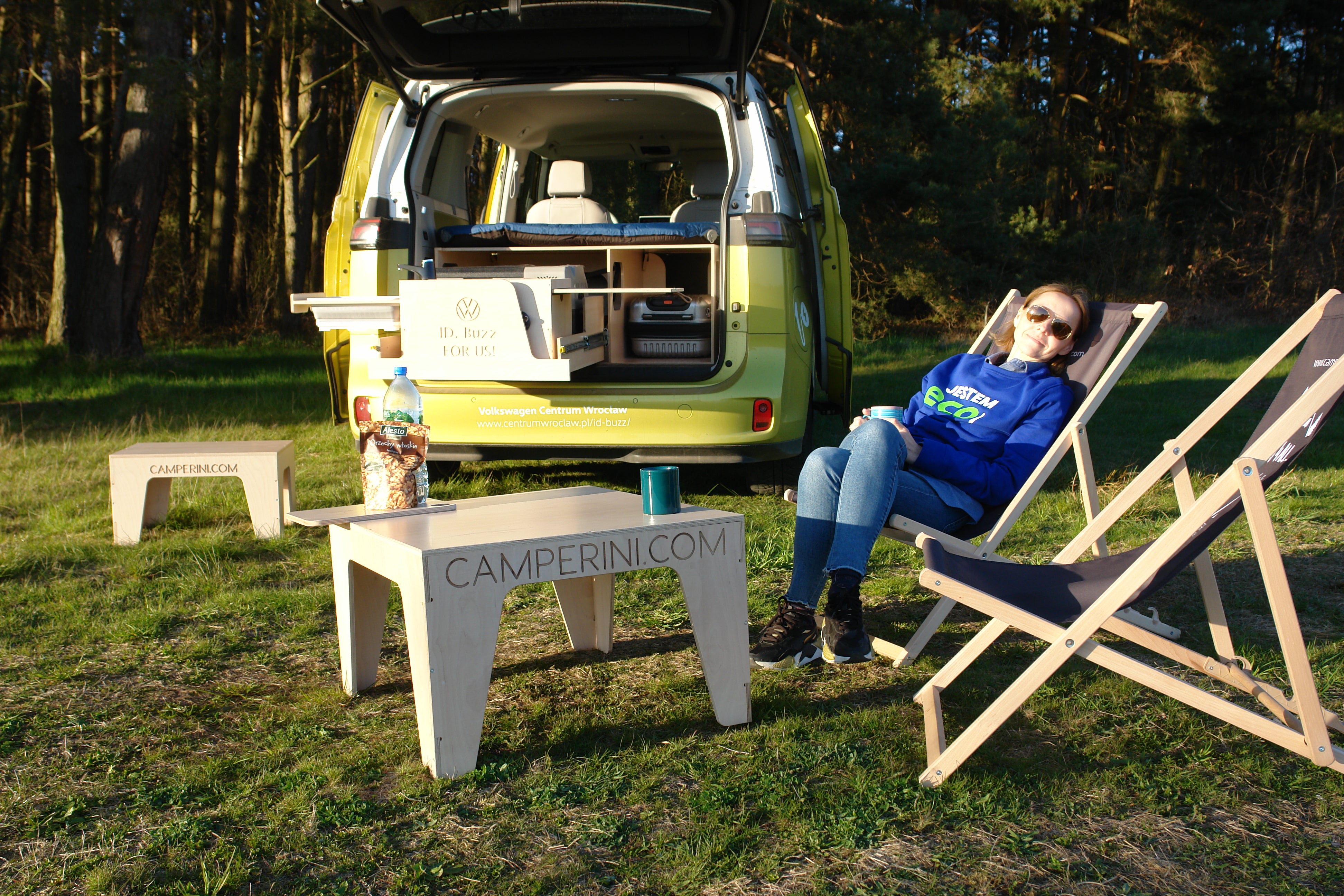 Camperini California Love – Husbilsmodul för VW ID Buzz & mer (allt ingår)