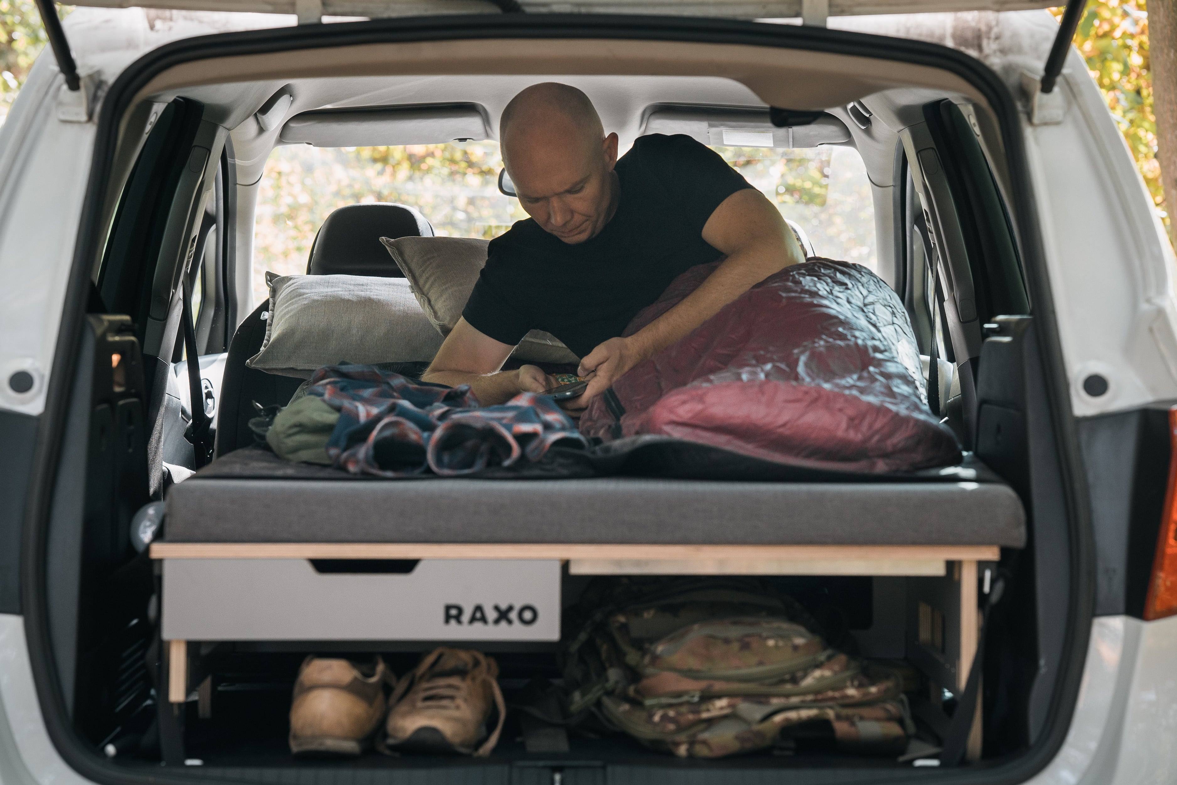 RAXO MONCK Campervan Module - Turn Your Car into a Comfortable Home on Wheels