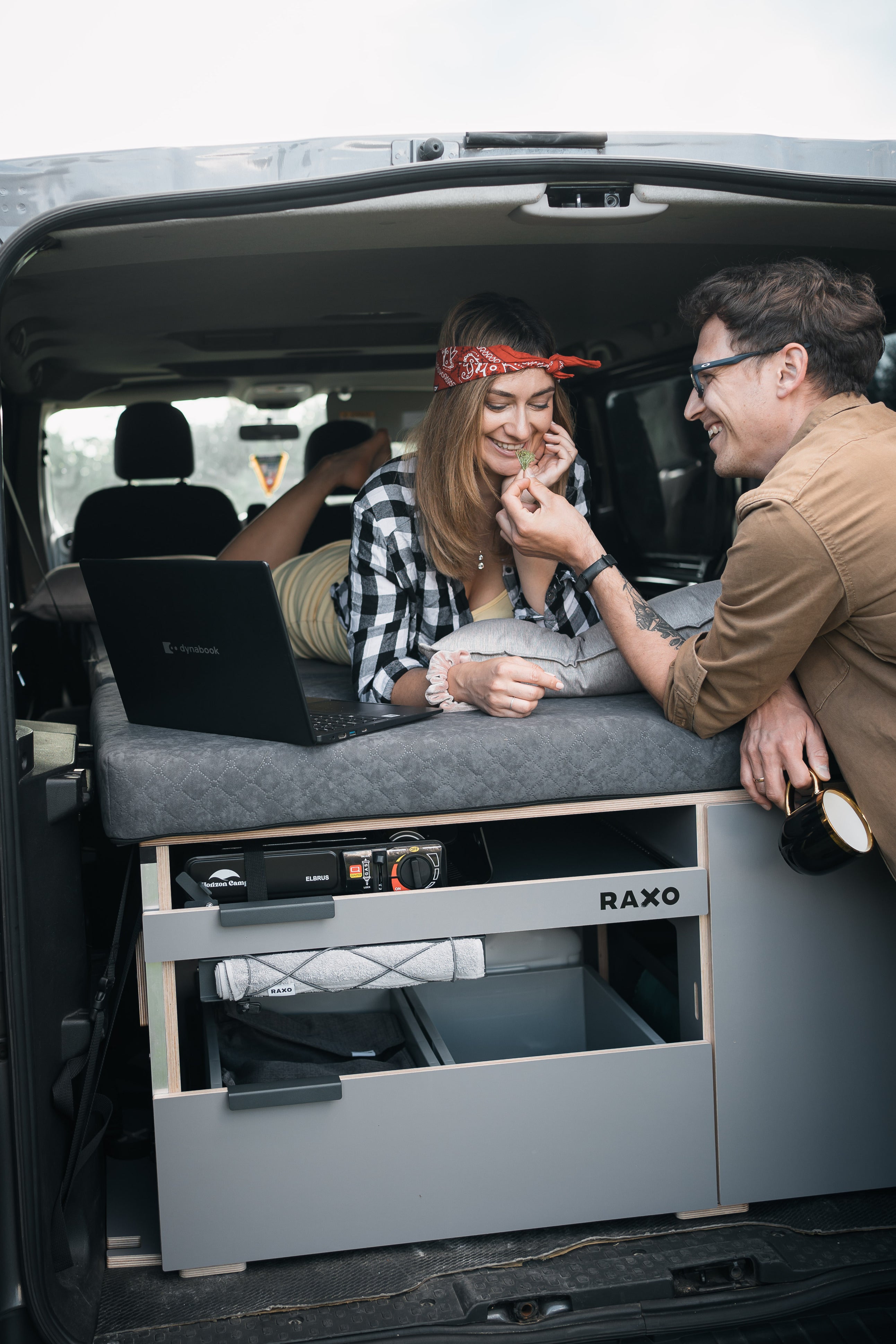 RAXO Base Campervan Module - Transform your car into a comfortable and functional campervan