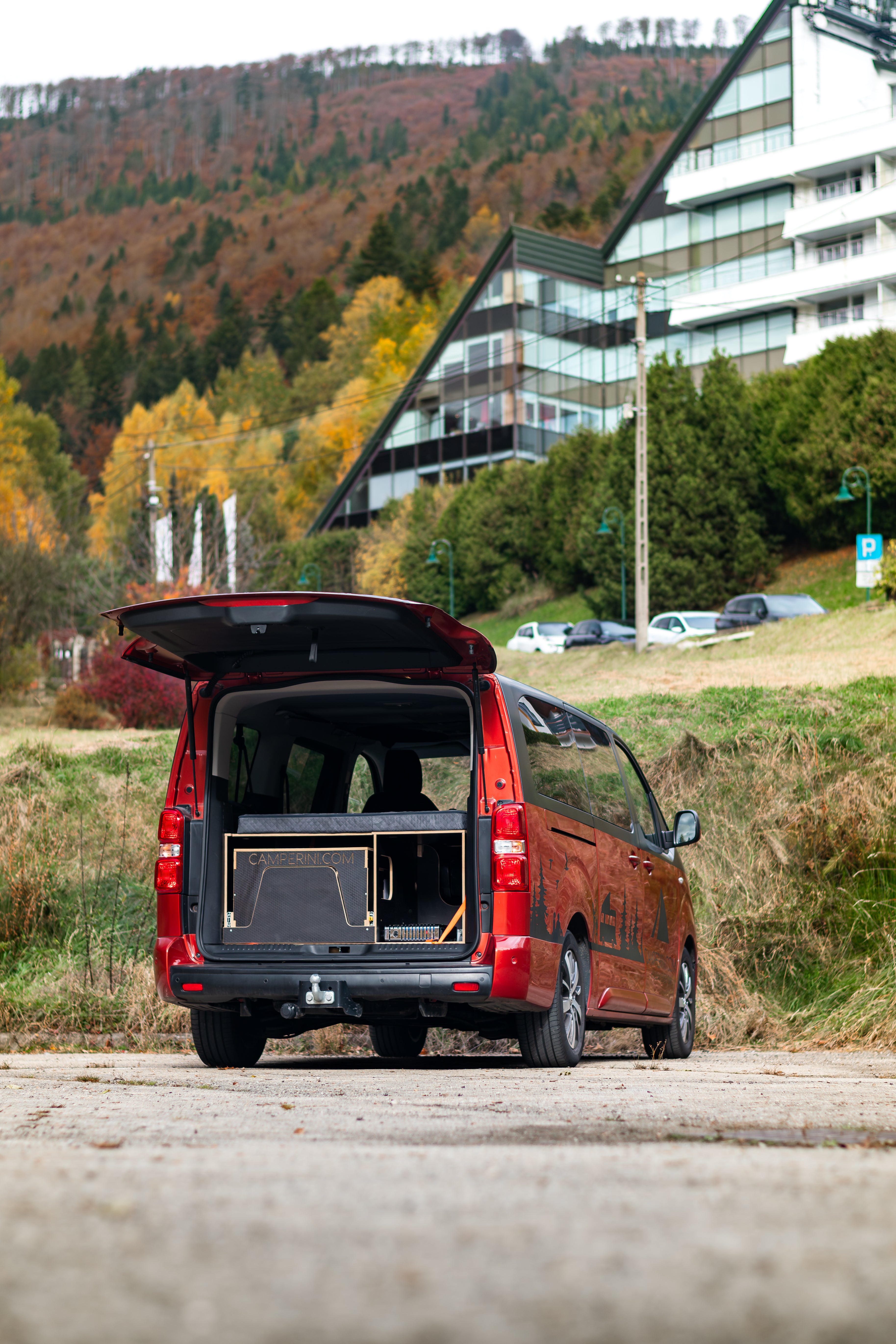 Camperini California Love – Husbilsmodul för VW ID Buzz & mer (allt ingår)