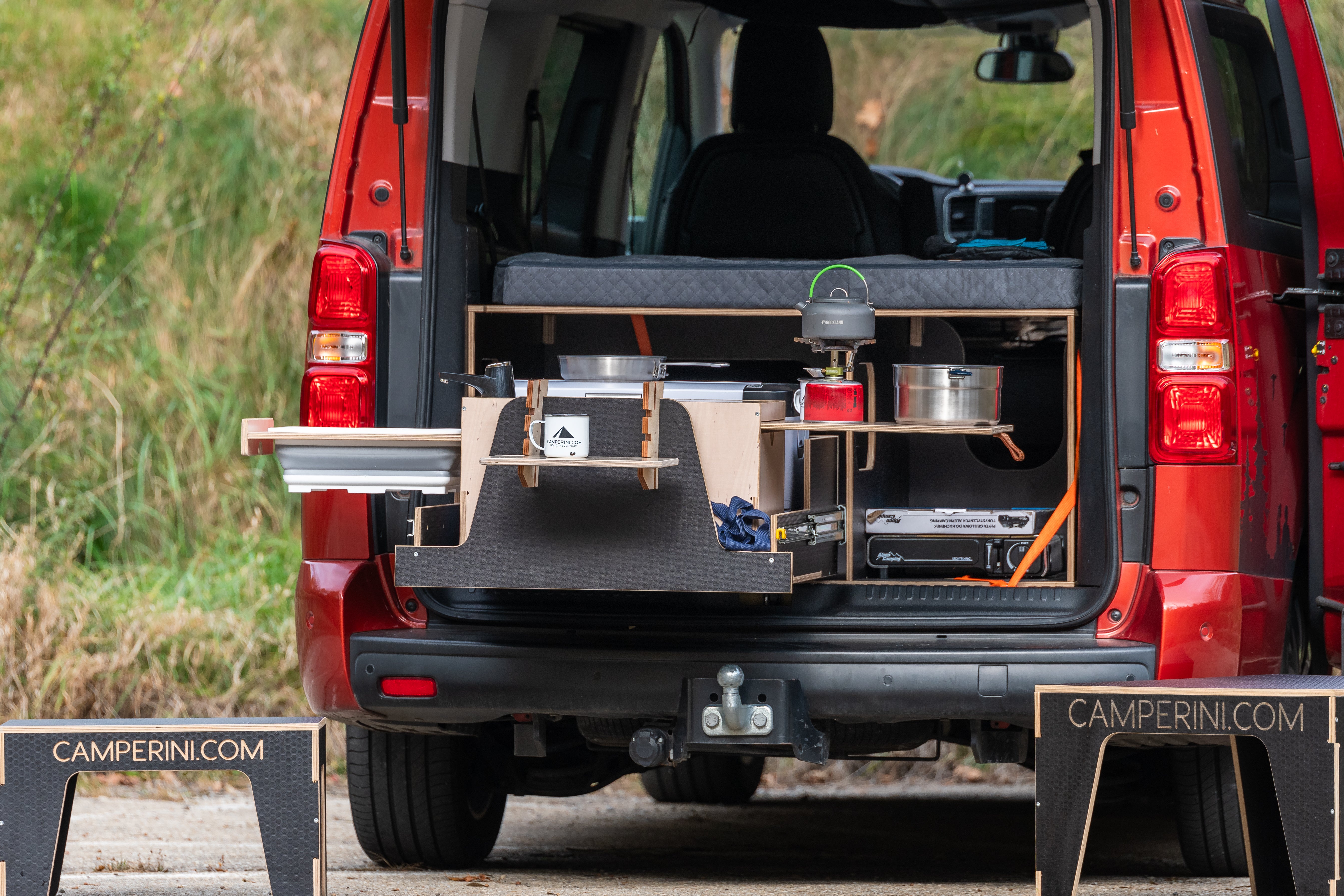 Camperini California Love – Husbilsmodul för VW ID Buzz & mer (allt ingår)