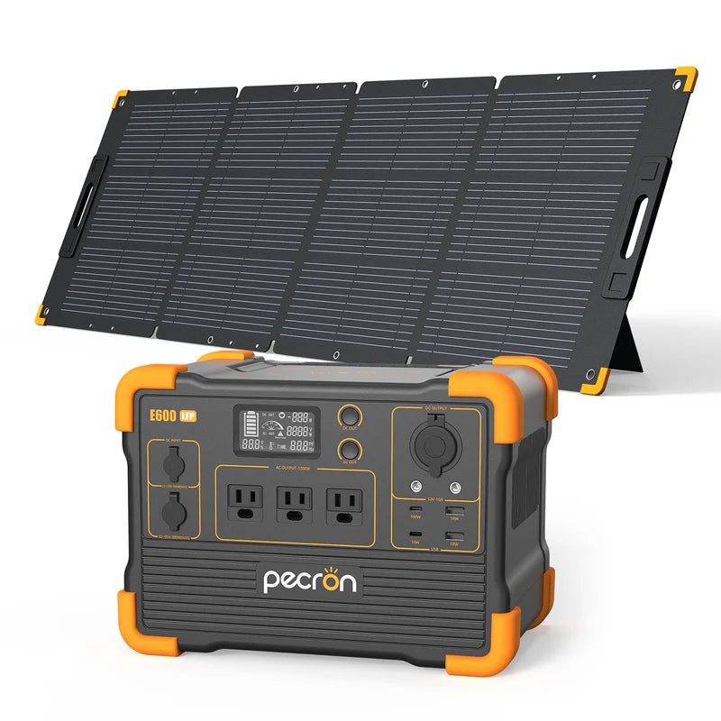 PECRON E600LFP - Lättviktskraftverk (1200W | 614Wh)