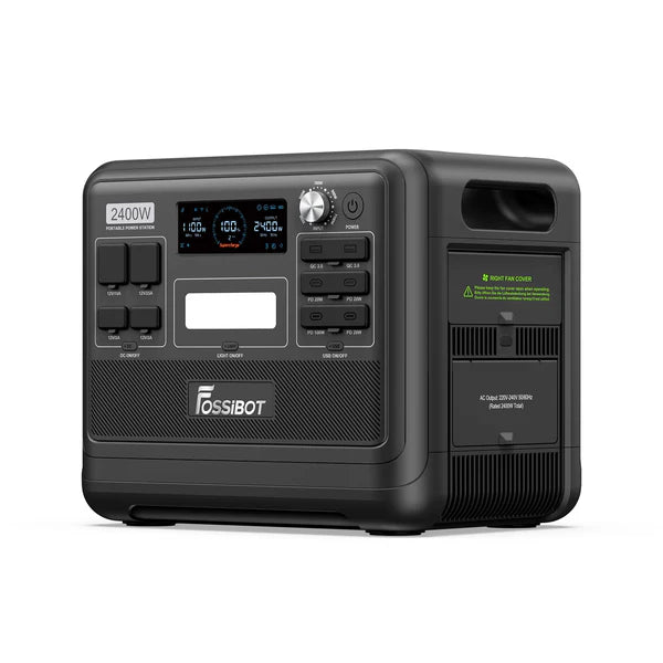 FOSSiBOT F2400 Portable Power Station 2,400W 2,048Wh