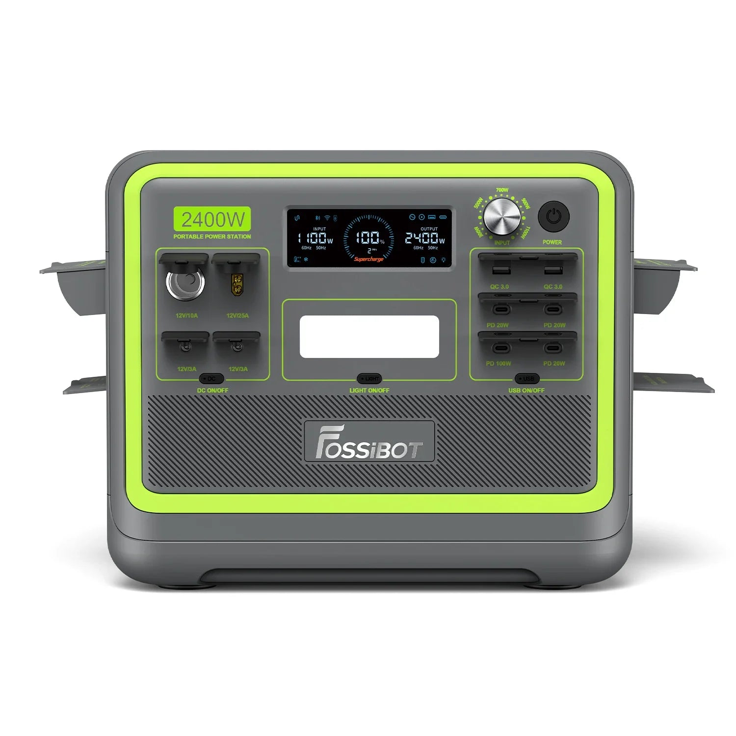 FOSSiBOT F2400 Portable Power Station 2,400W 2,048Wh