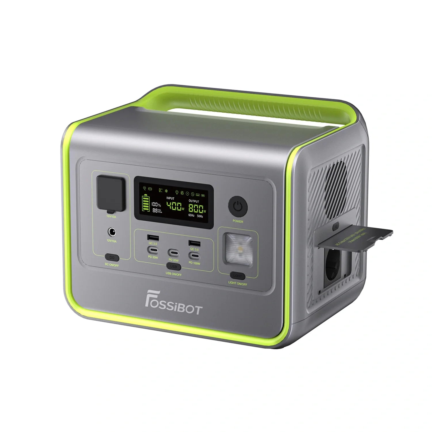 FOSSiBOT F800 Portable Power Station 800W 512Wh