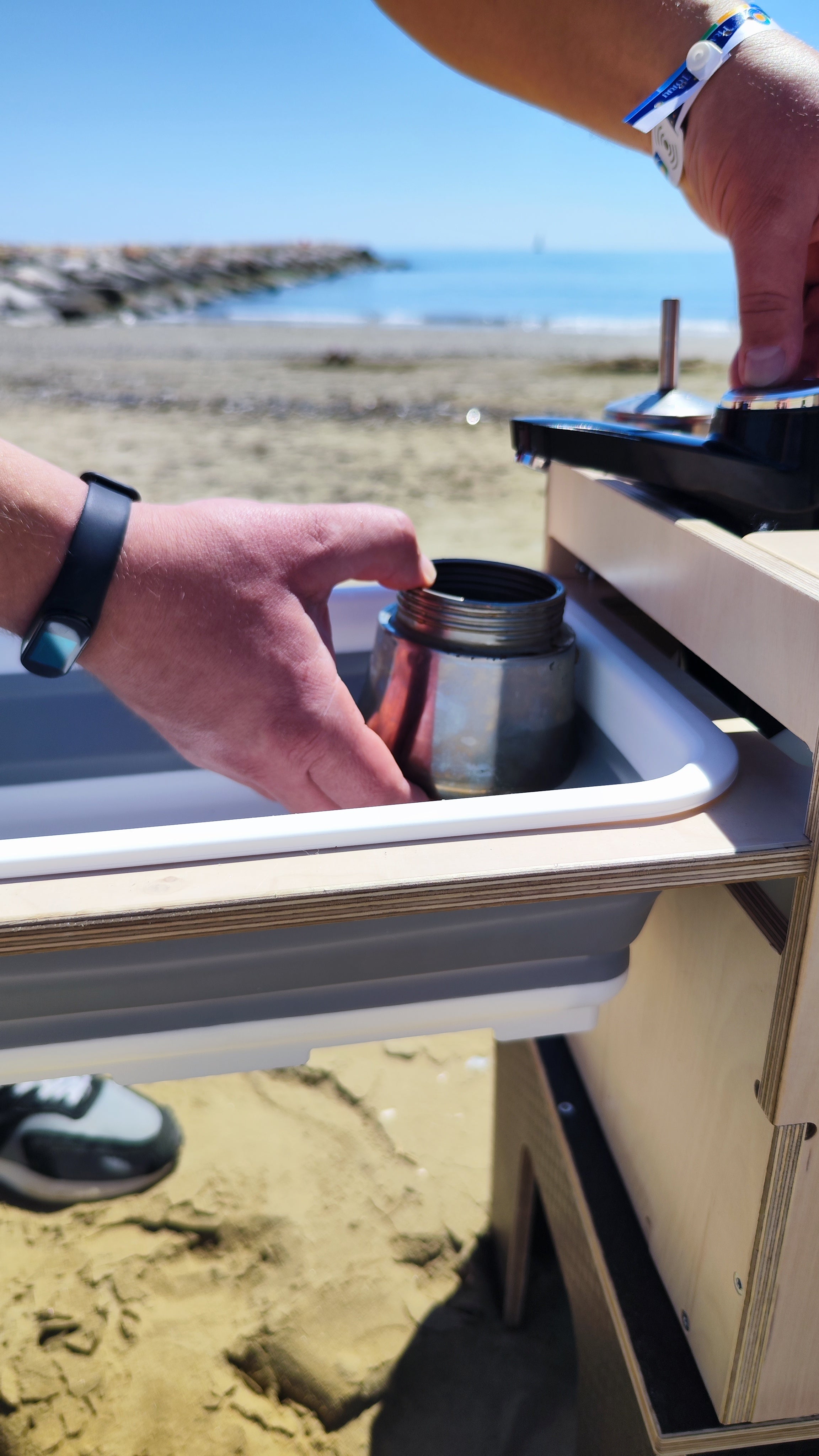 Camperini SMART - Small Smart Portable Kitchen Module
