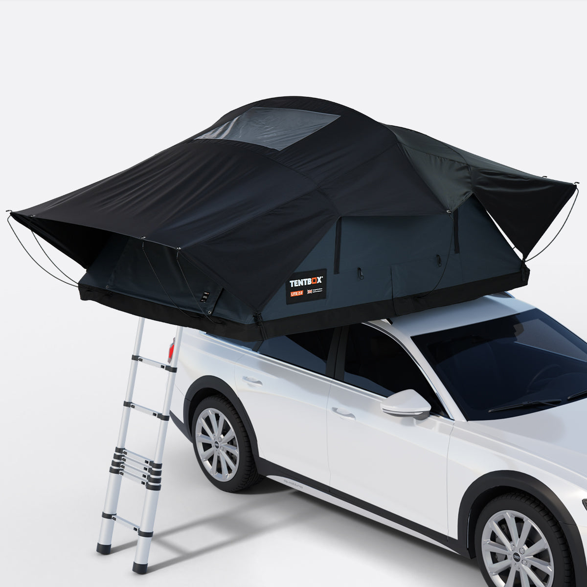 TentBox Lite XL - Large Family Roof Tent for 4 people 