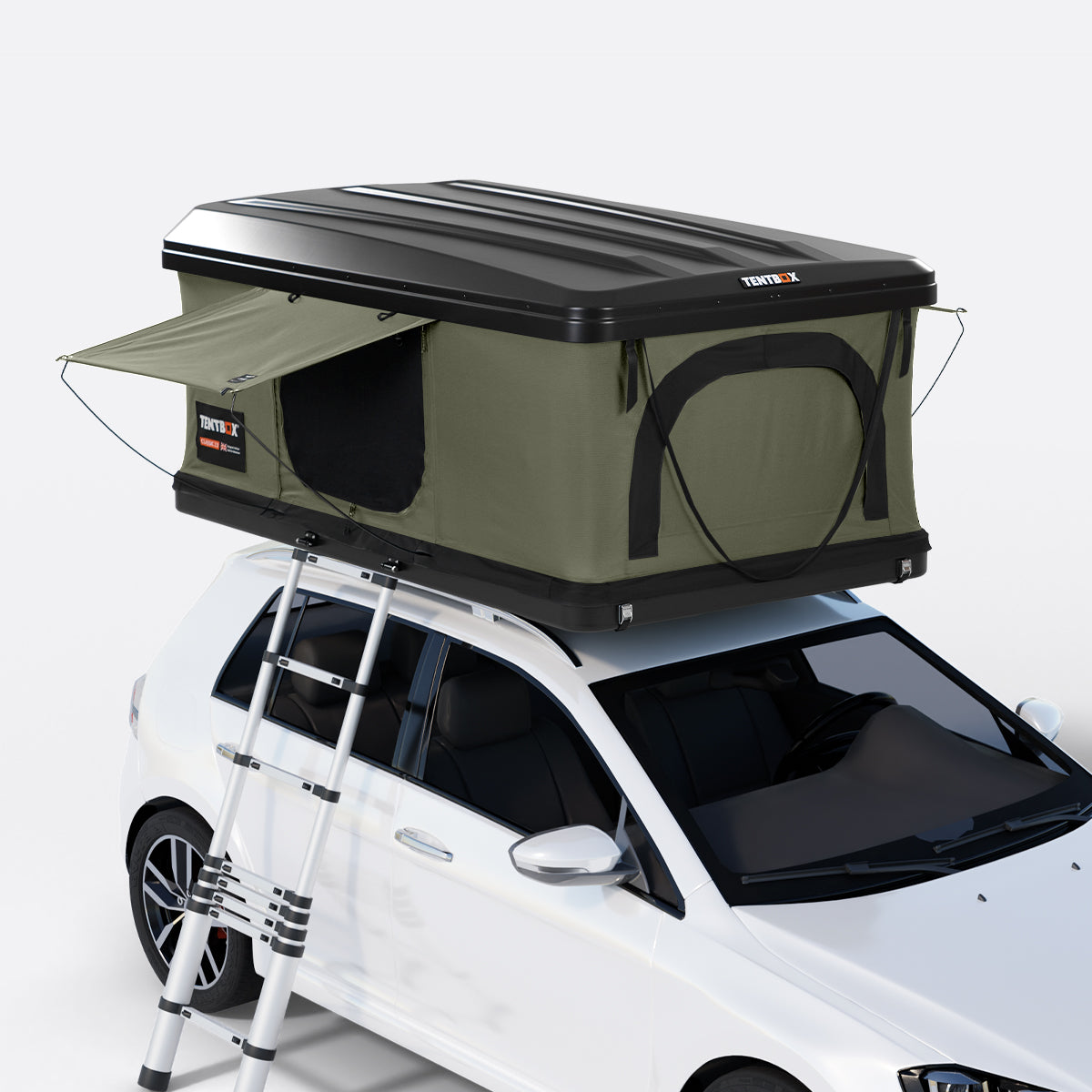 TentBox Classic 2.0 - Fantastic roof tent with many new functions 