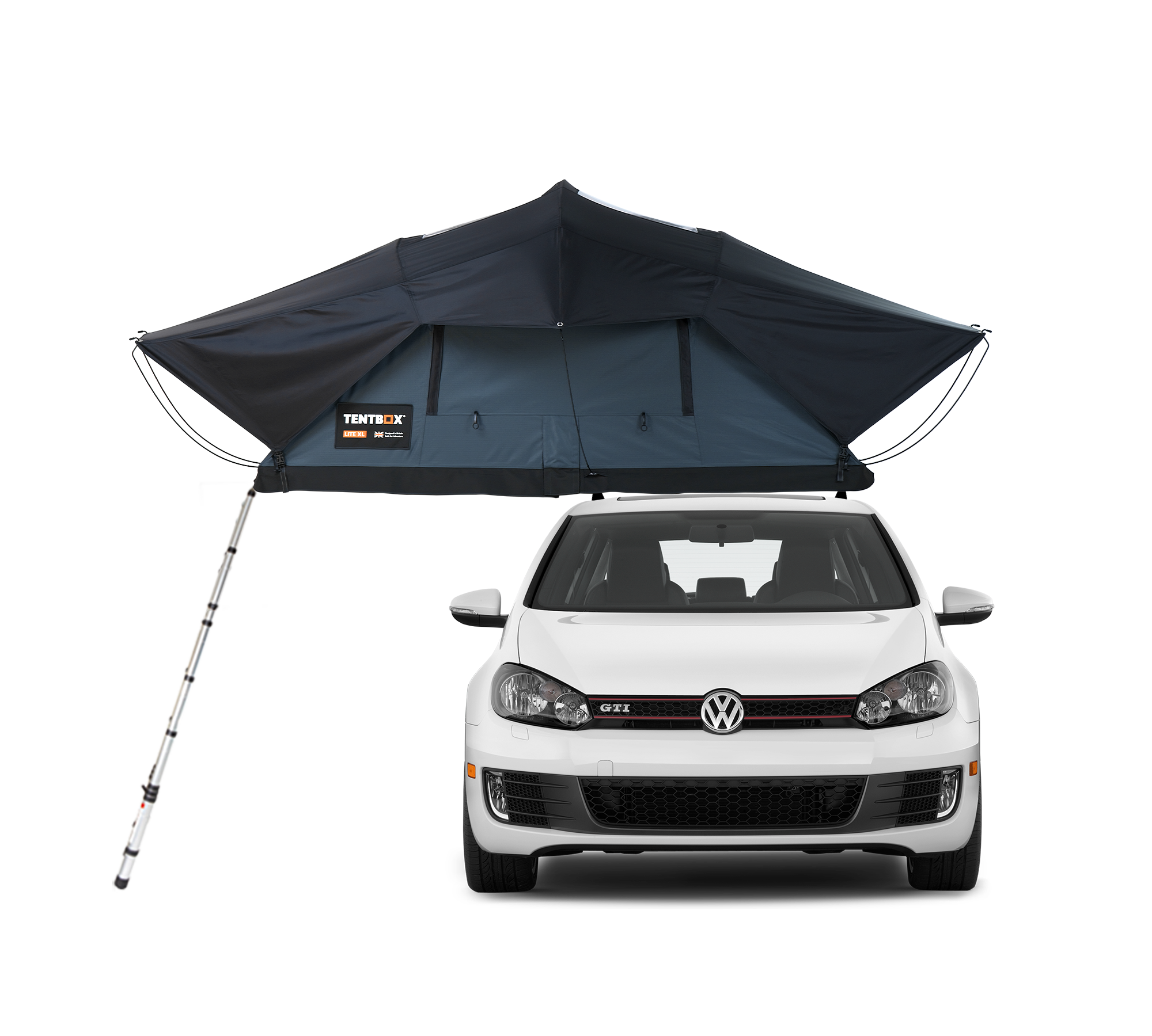 TentBox Lite XL - Large Family Roof Tent for 4 people 