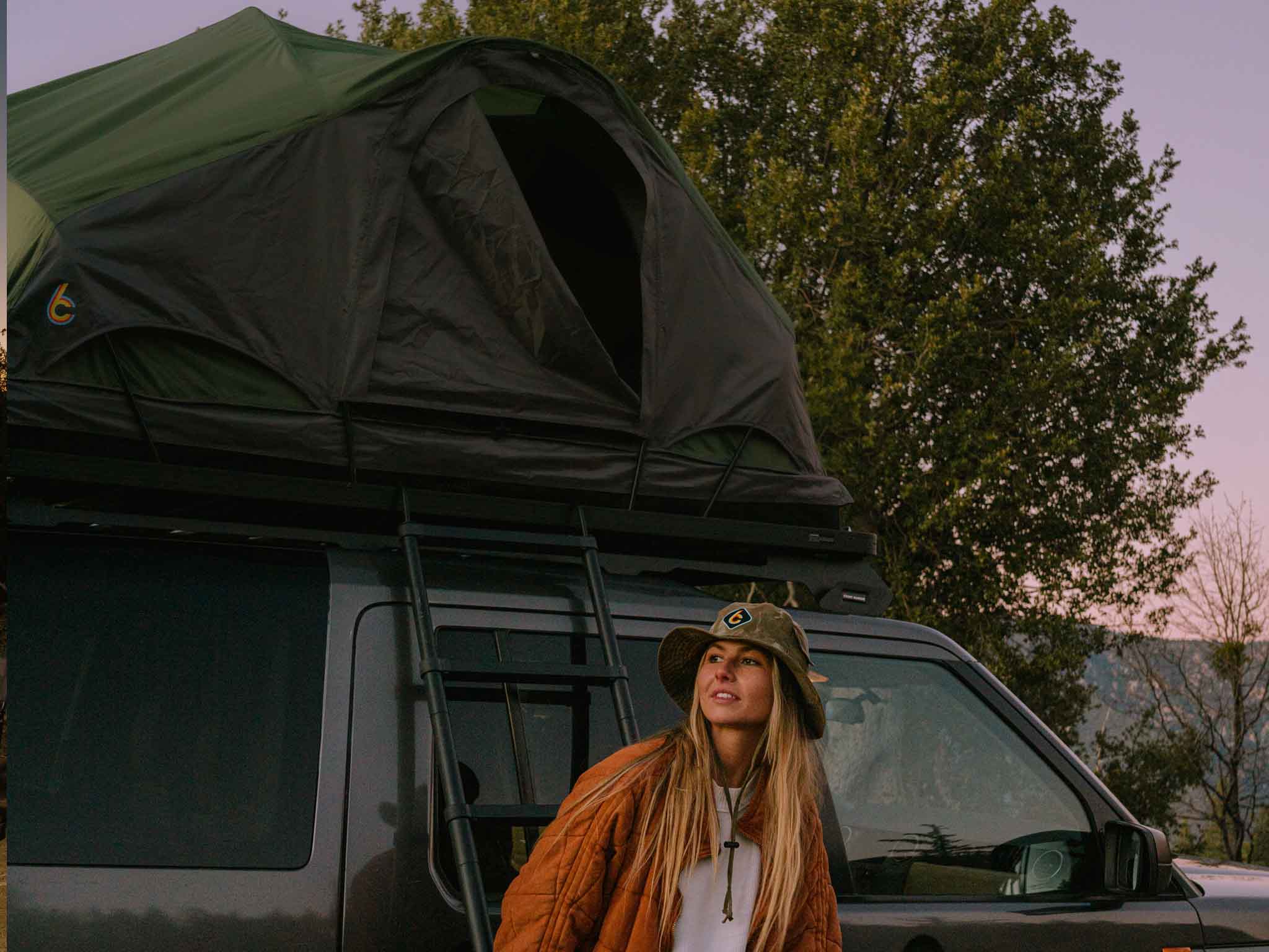 C6 Rev tent - all-in-one roof tent package