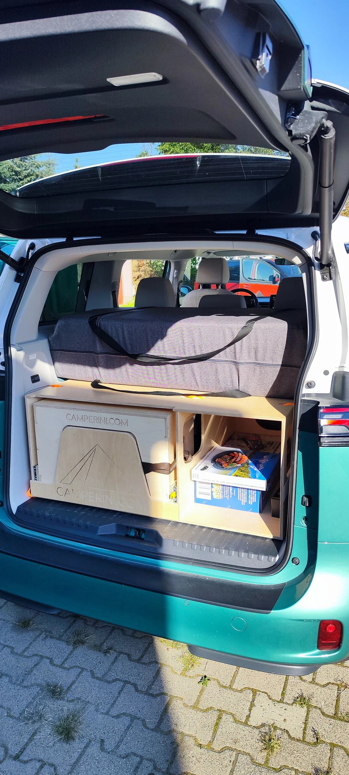 Camperini California Love – Husbilsmodul för VW ID Buzz & mer (allt ingår)
