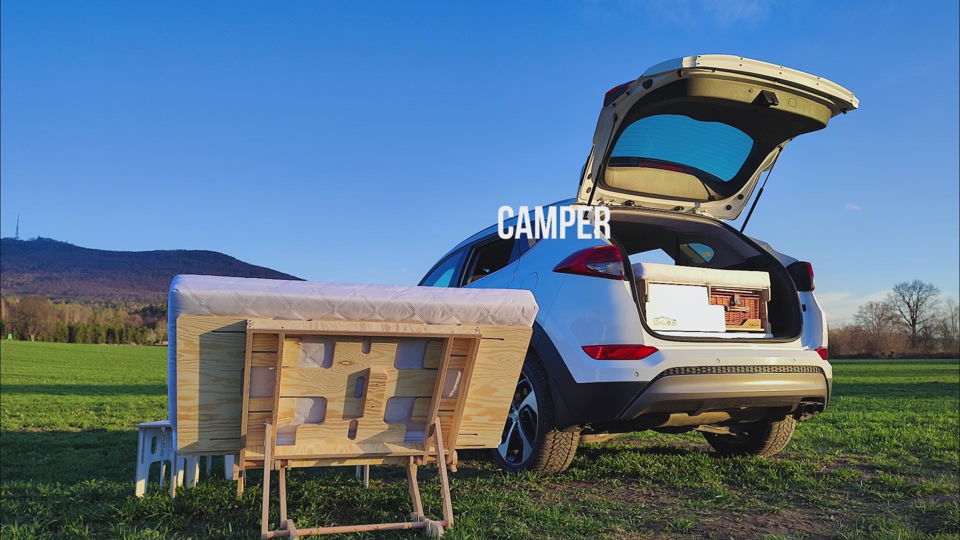 123Camp ClassicBox Campervan module - From Car to Camper with Kitchen
