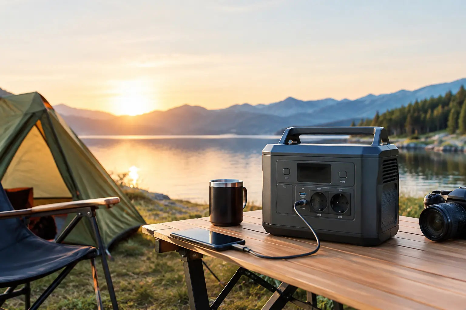Anmeldelse af power station til camping
