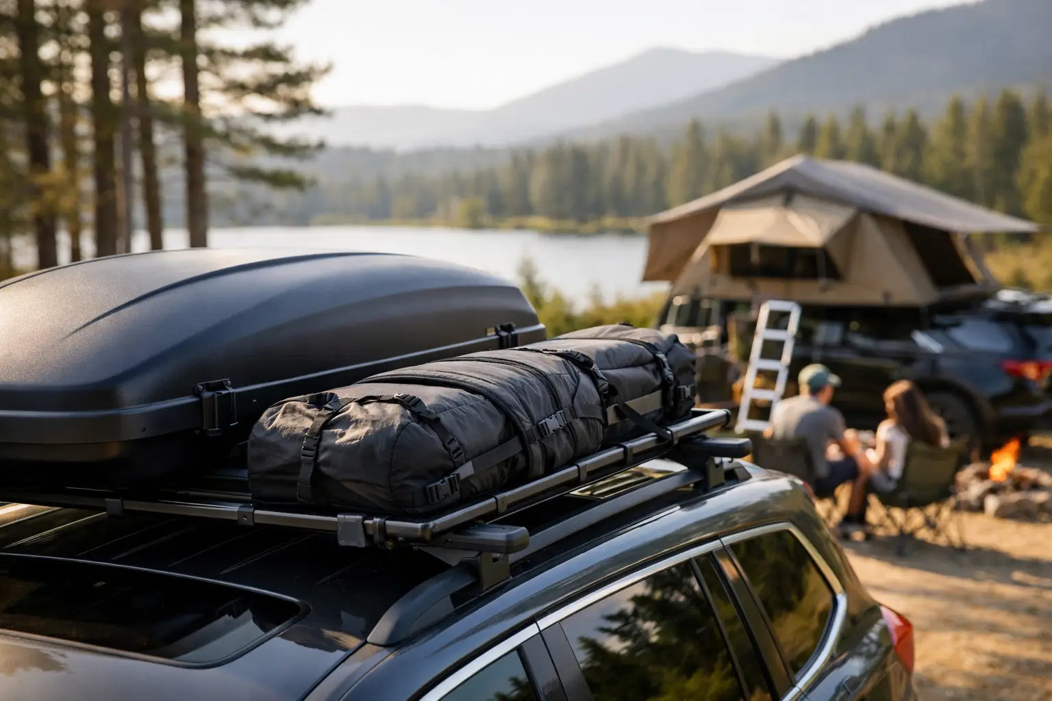 Roof rack til bilcamping - sådan vælger du