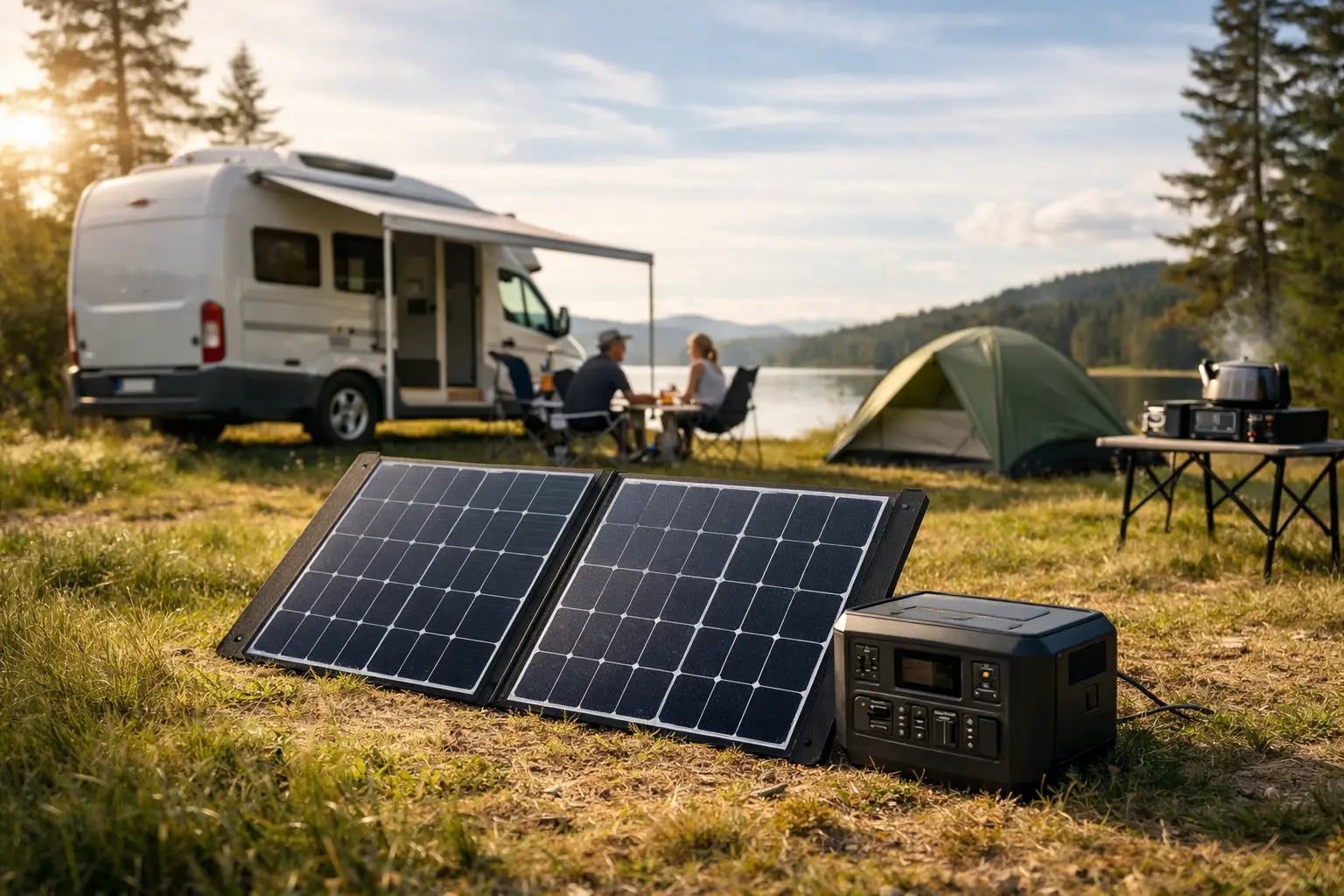 Solcellepanel camping - vælg rigtigt fra start