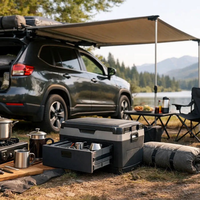 Campingudstyr til bilen, der virker