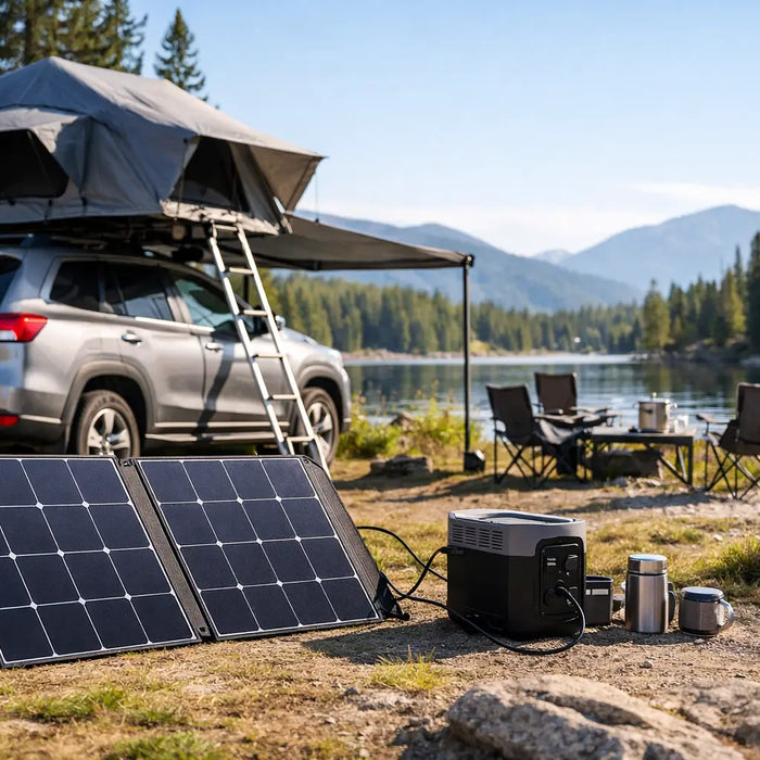 Guide til mobil solenergi til bilcamping