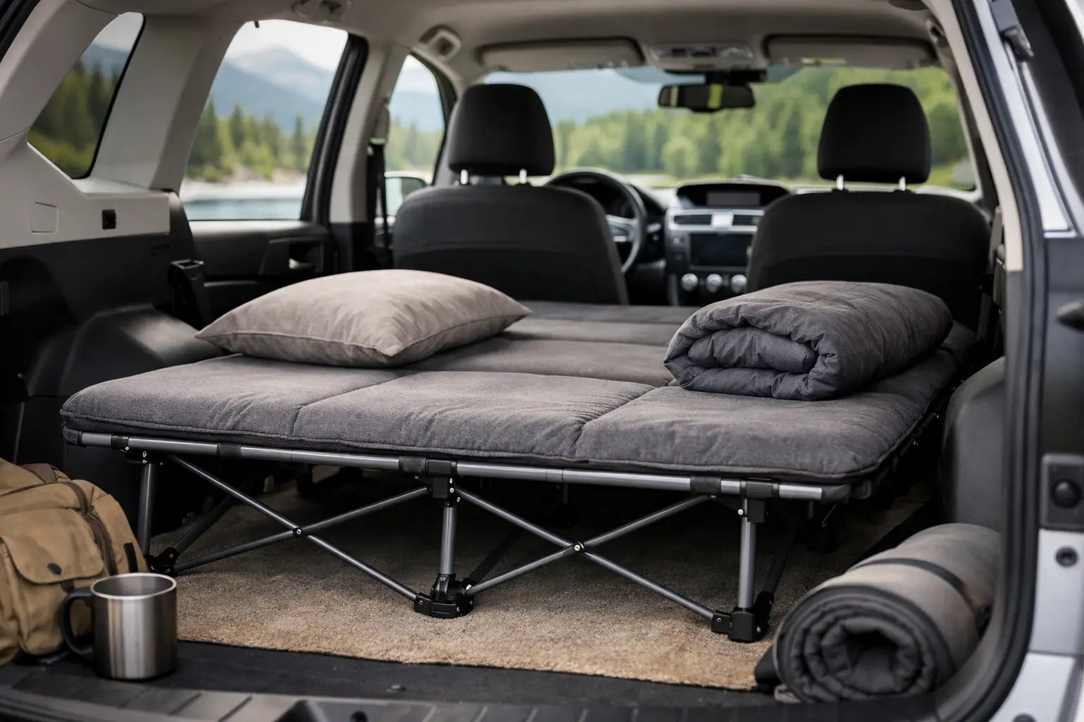 Sådan vælger du en campingseng til bilen