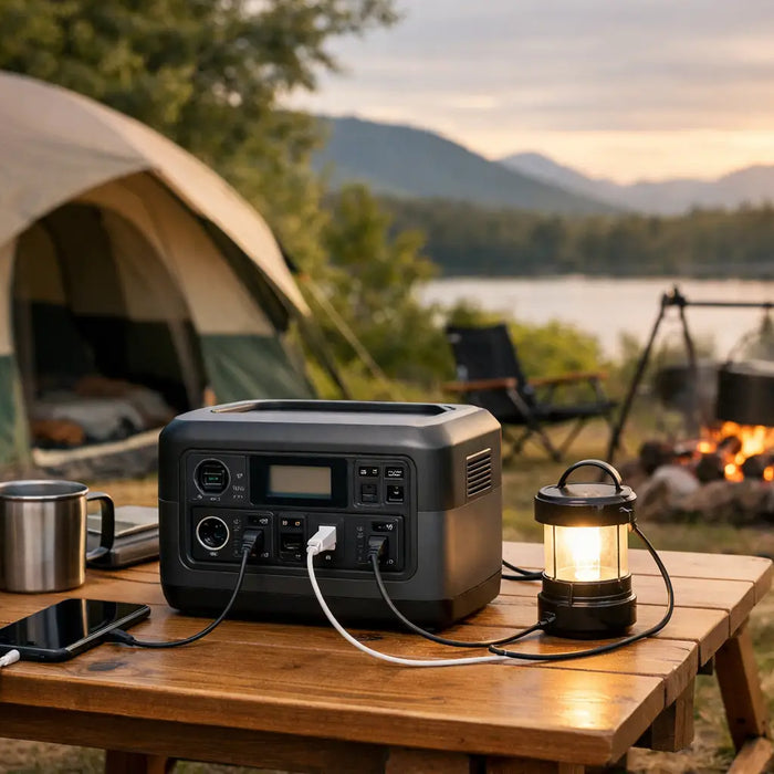 Bedste power station til camping