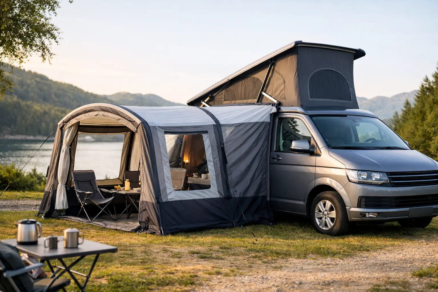 Sådan vælger du bilfortelt til din campingbil