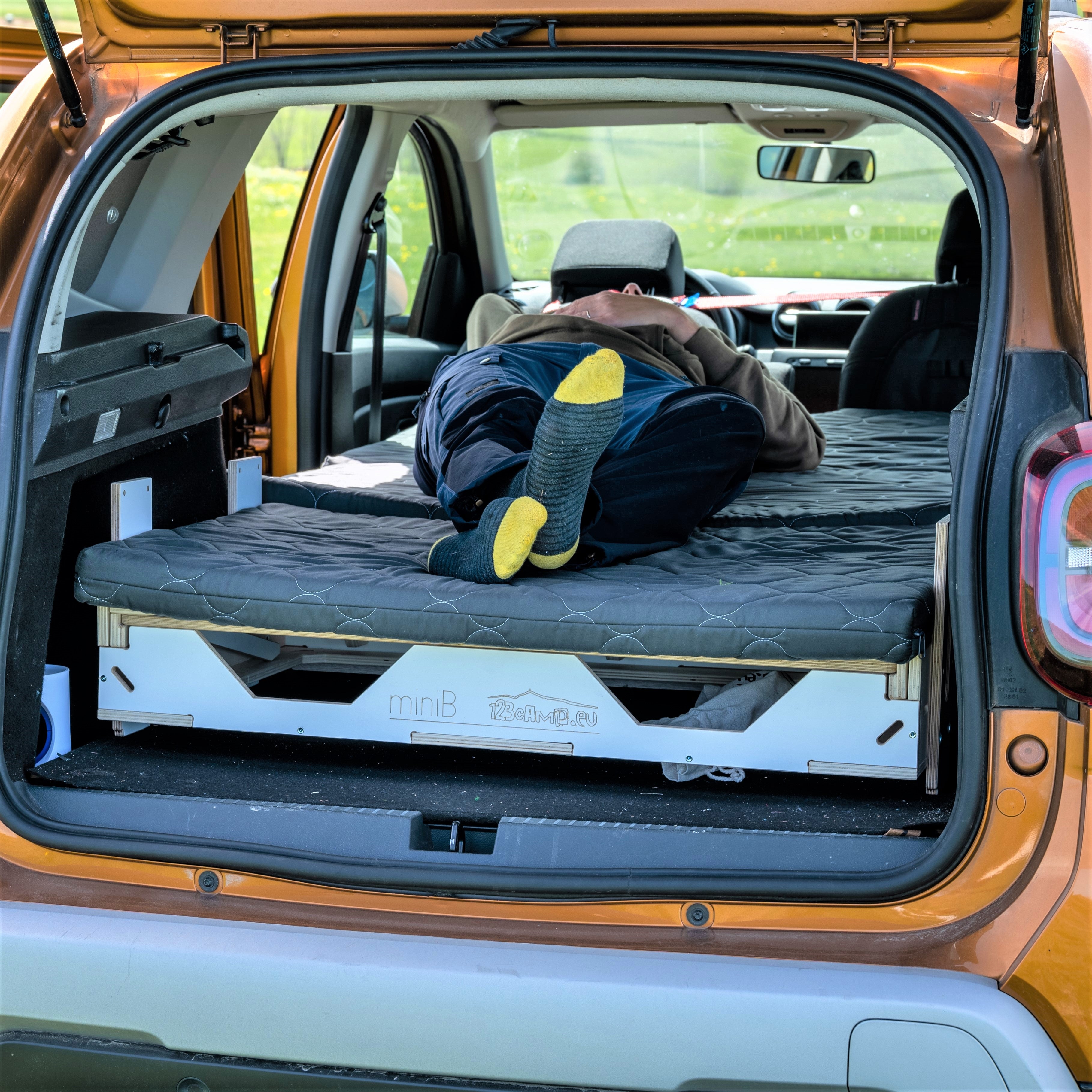123Camp MiniB Campervan-Modul – Vom Auto zum Wohnmobil
