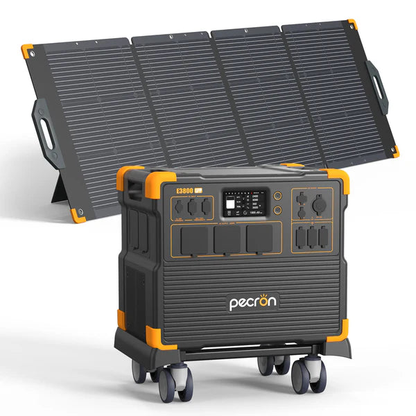 PECRON E3800LFP Power Station 4200W 3840Wh (with free trolley)
