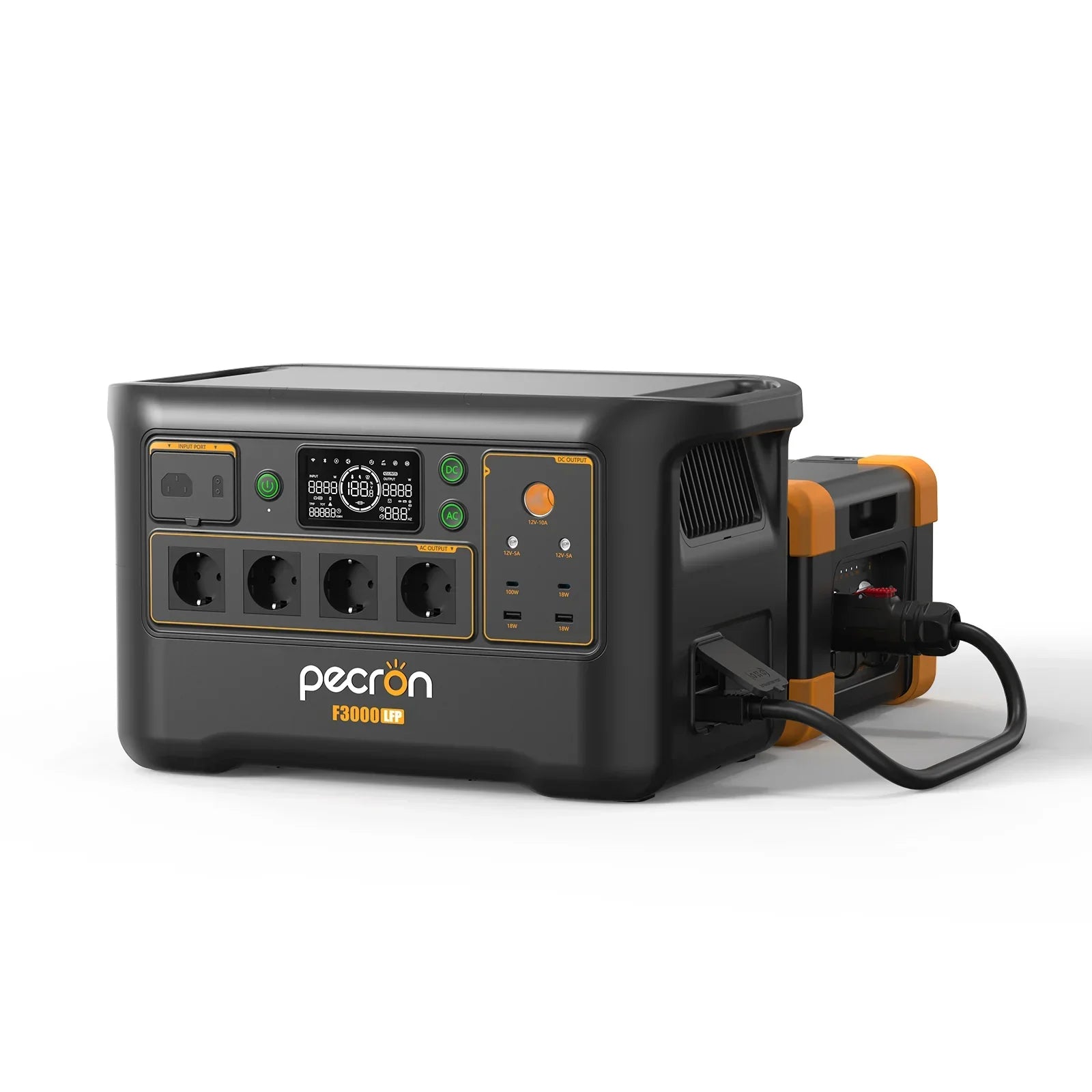 PECRON F3000LFP Portable Power Station 3072Wh
