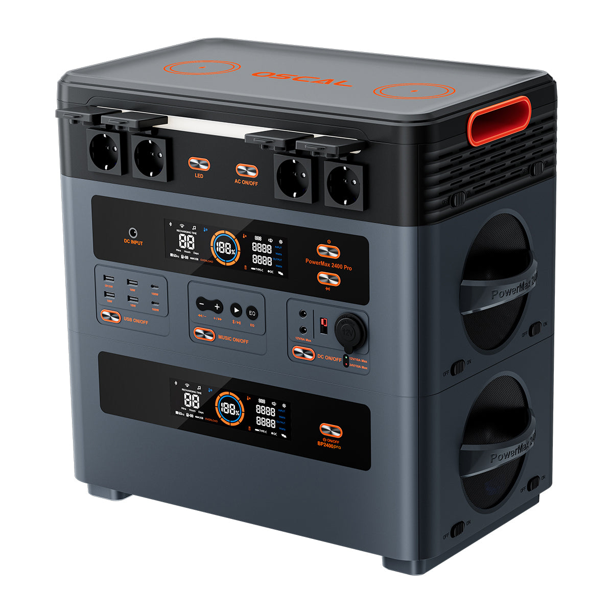 OSCAL PowerMax 2400 Pro Power station (2,016Wh to 22,176Wh)