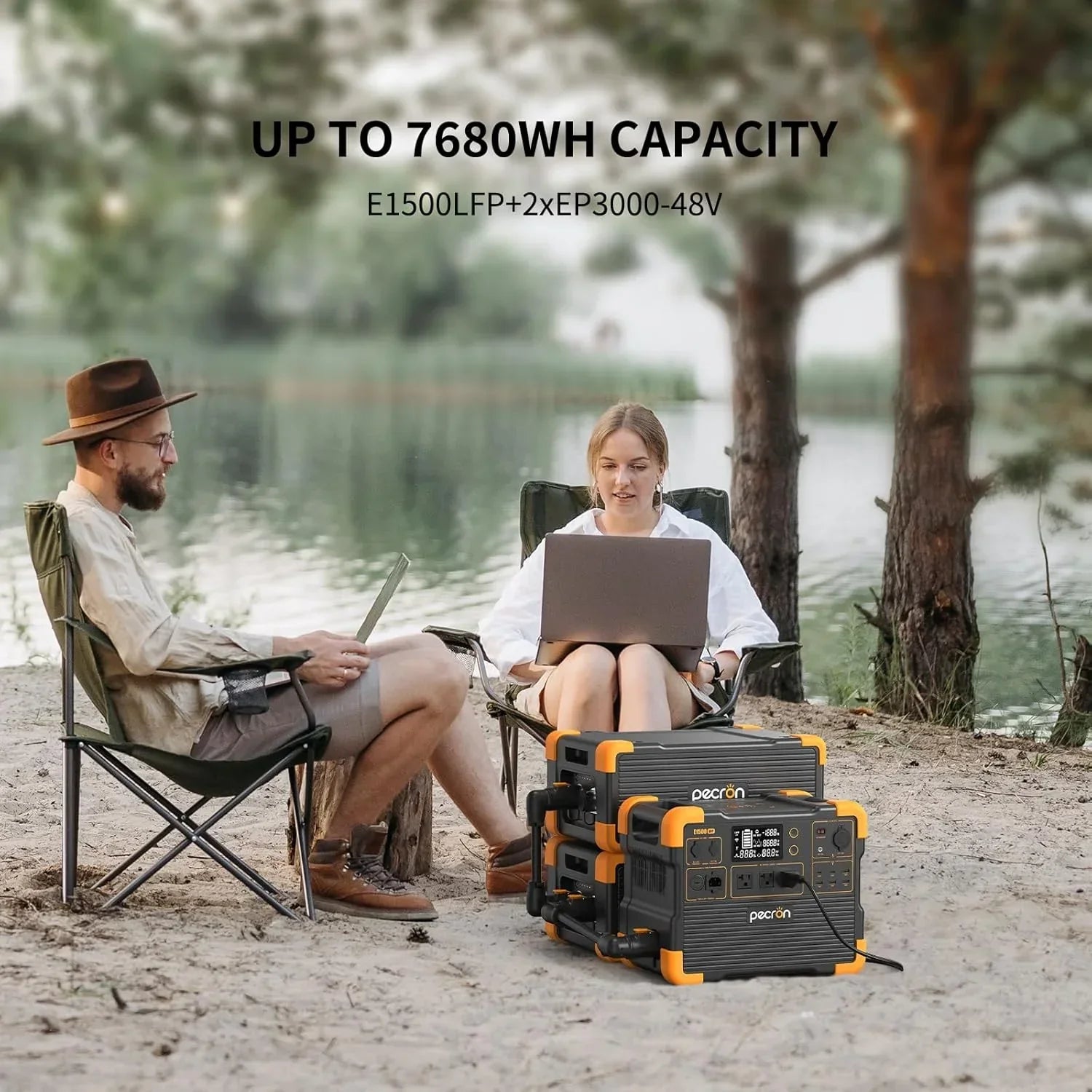 PECRON EP3000-48V 3072Wh Expansion Battery
