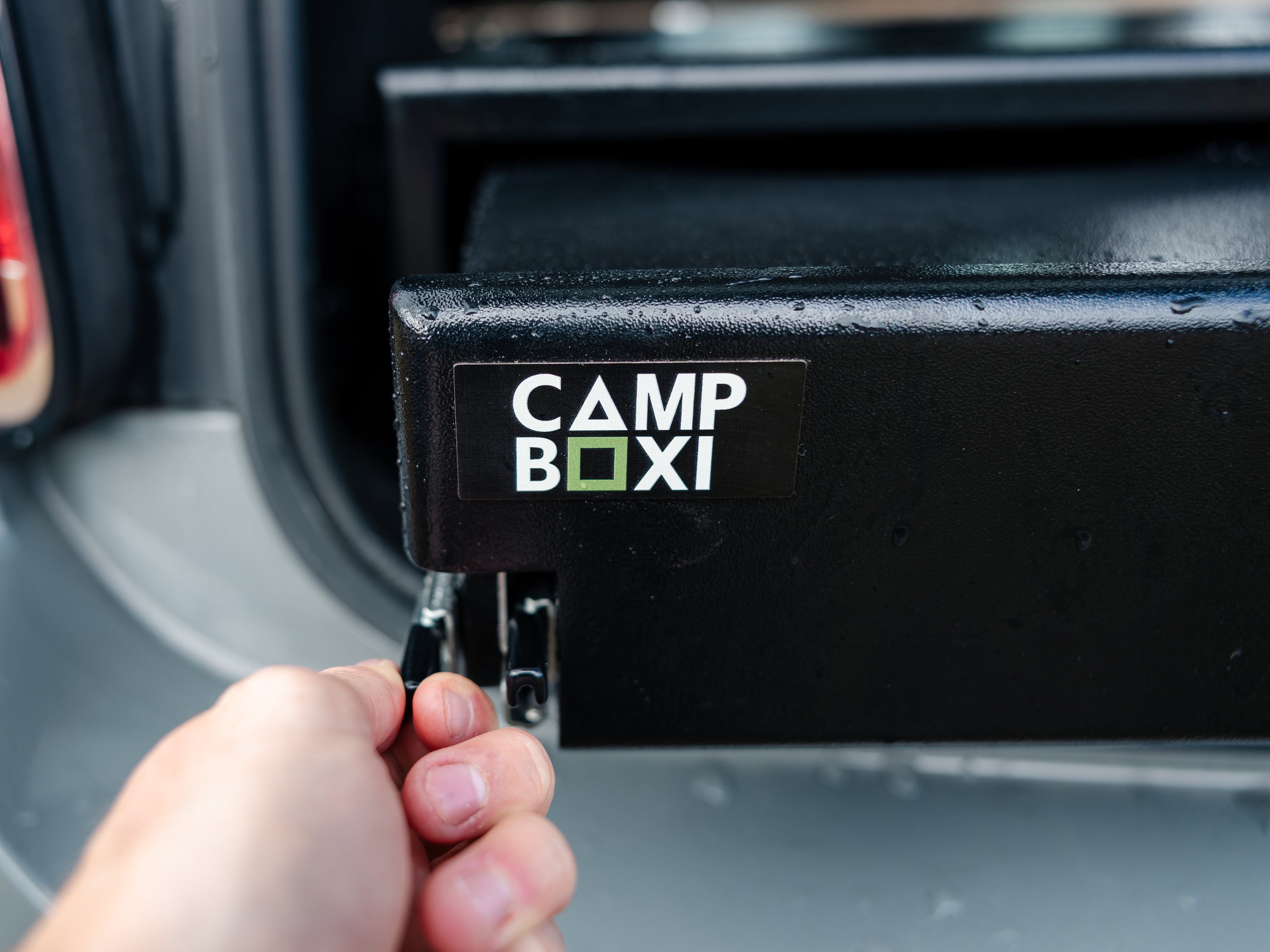 CampBoxi Kitchenfit - Allt-i-ett Camper Box för vardagsbilar