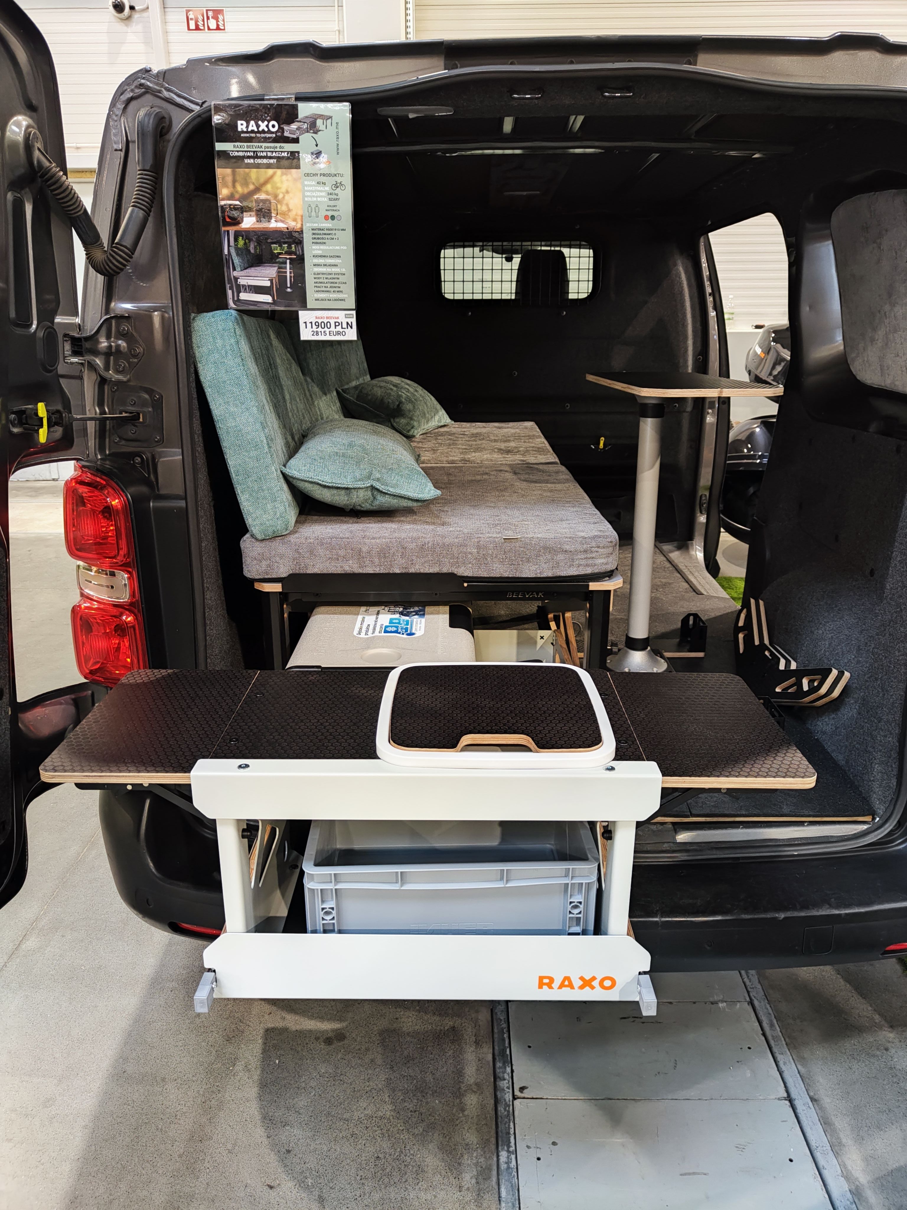 RAXO BEEVAK - Universalt Campervan modul