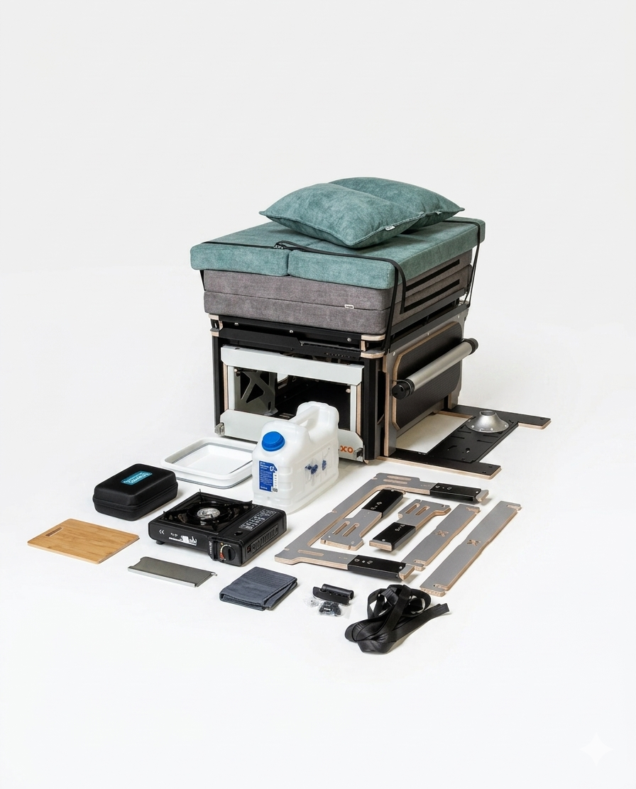 RAXO BEEVAK - Universalt Campervan modul