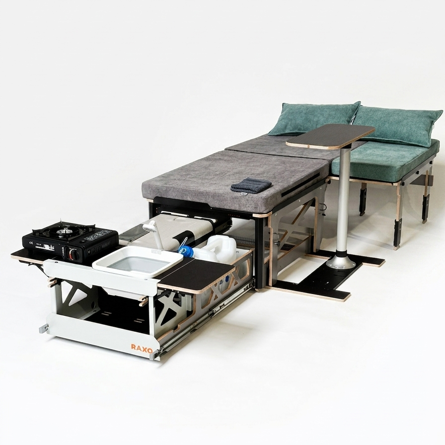 RAXO BEEVAK - Universalt Campervan modul