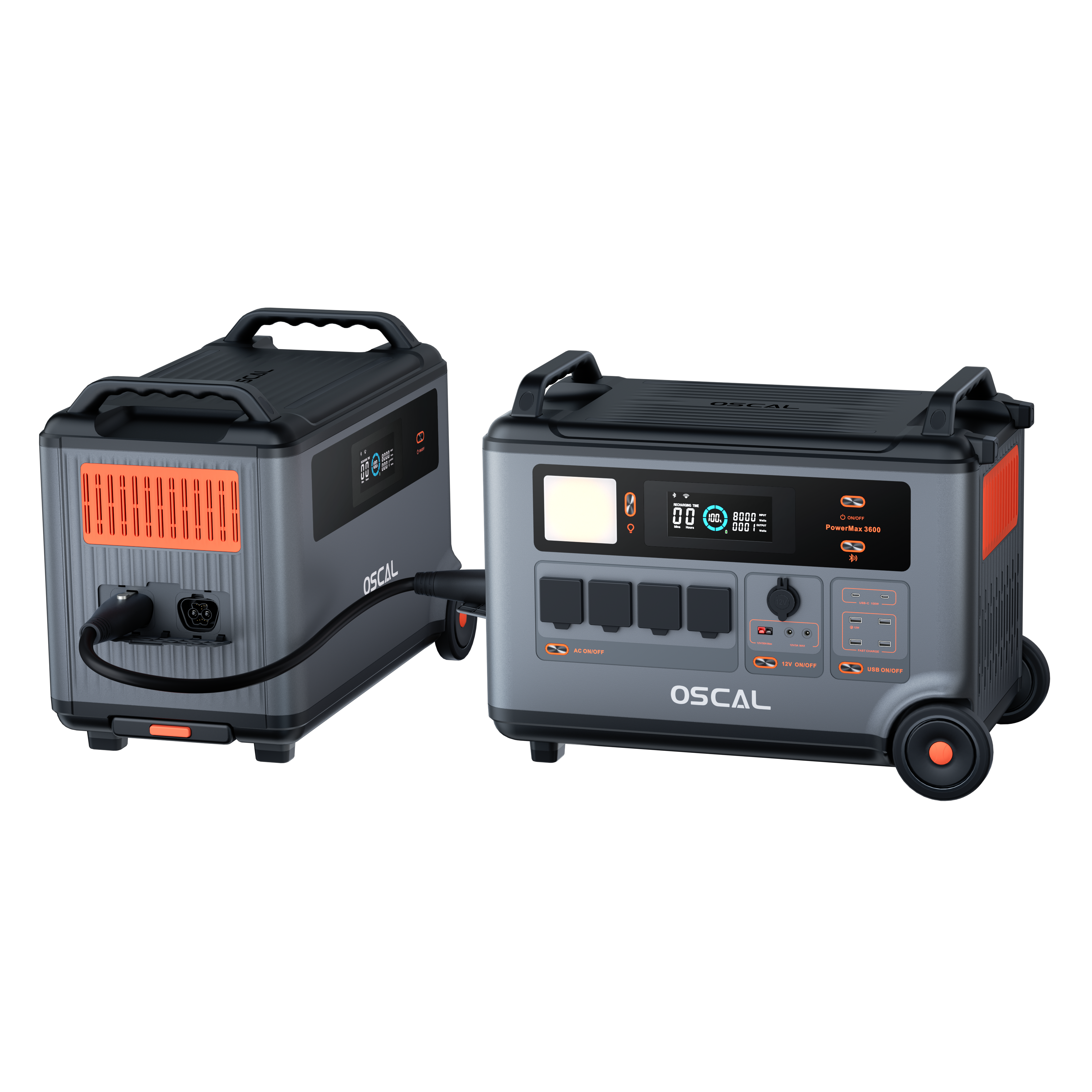 OSCAL BP3600 3600Wh Udvidelsesbatteri