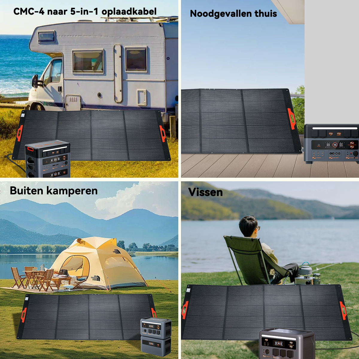 OSCAL PM400 Pro Solcelle panel