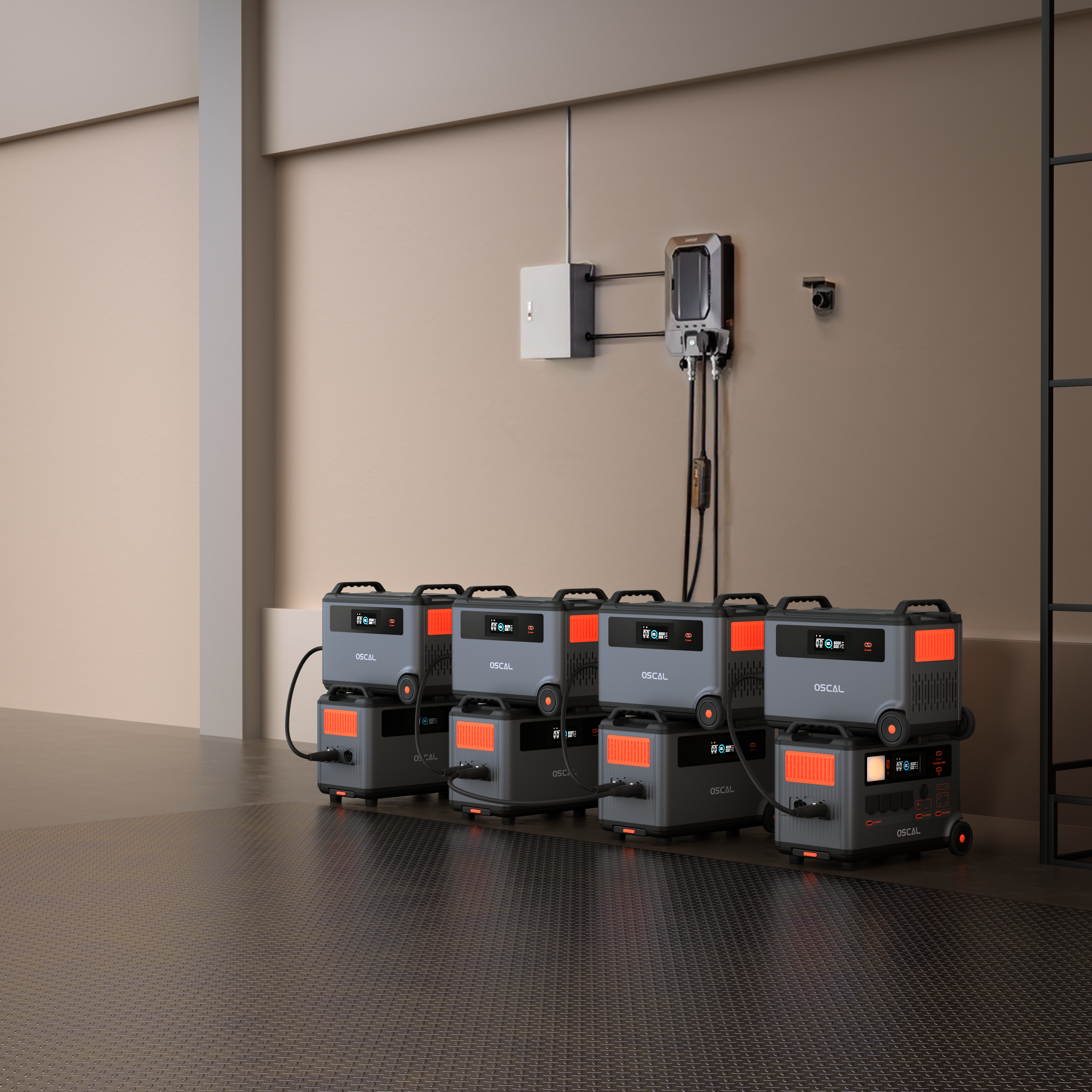 OSCAL BP3600 3600Wh Udvidelsesbatteri