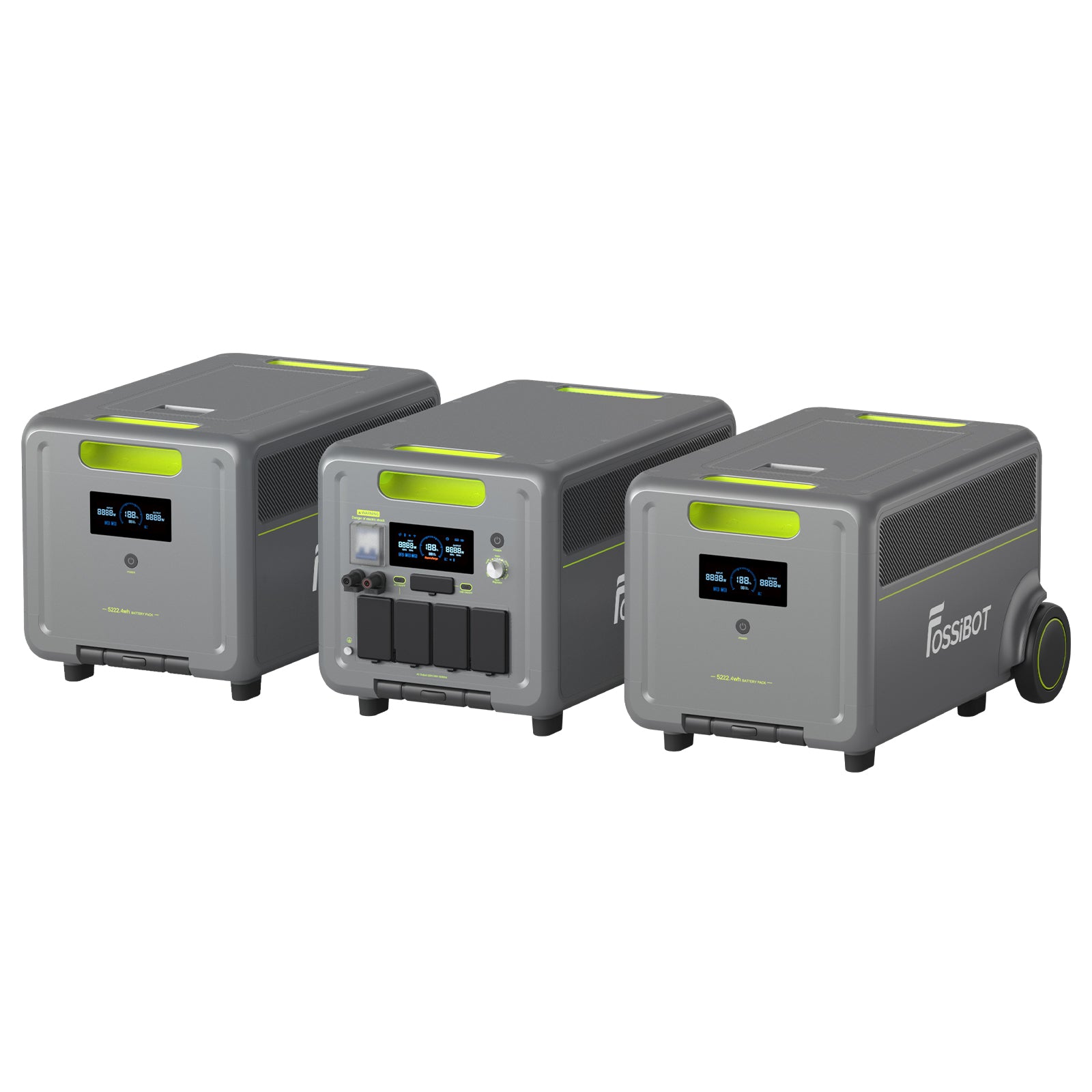 FOSSiBOT F7200 Transportabel Power station 5222.4Wh | 7200W