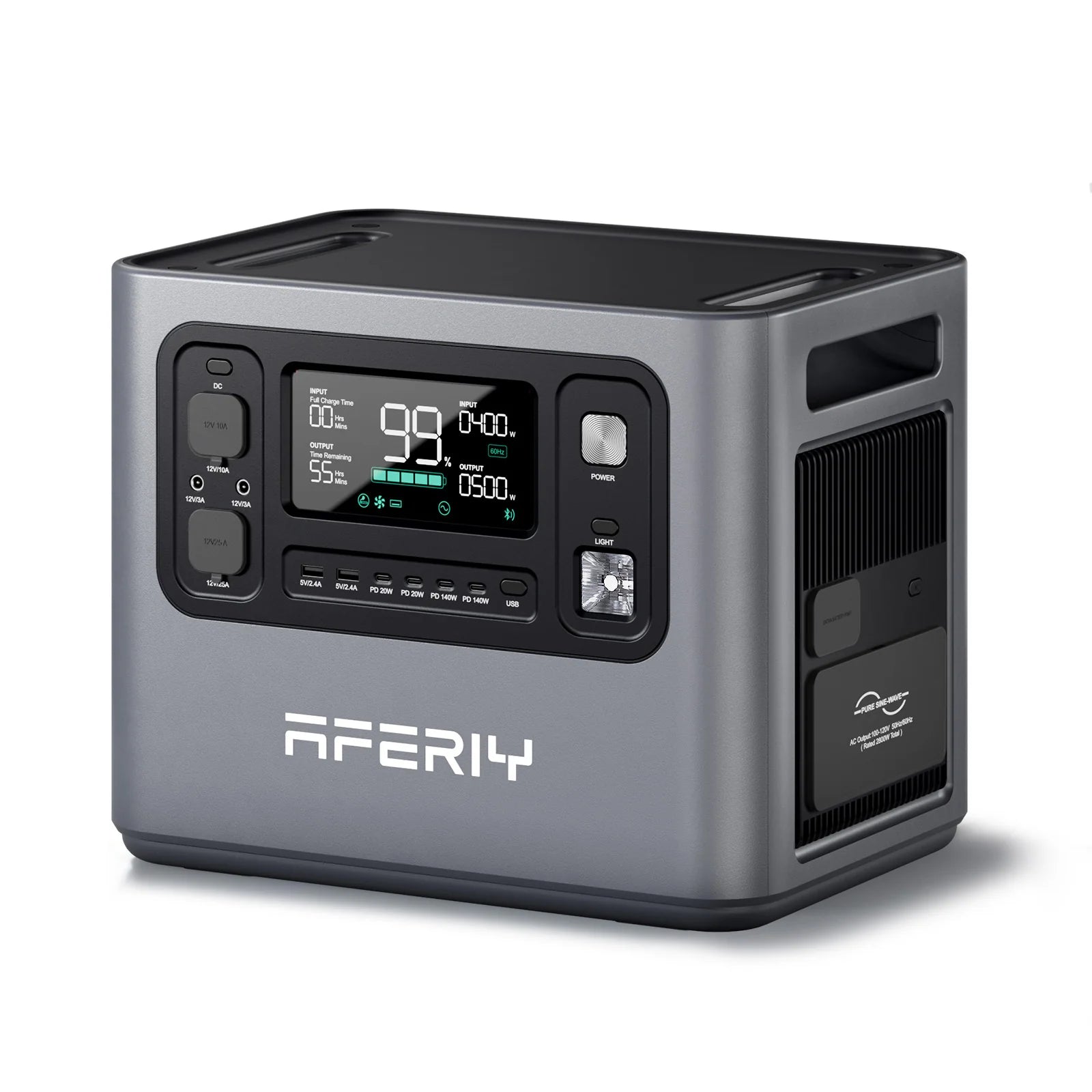 AFERIY P280 Power Station (2800W, 2048Wh to 10240Wh)