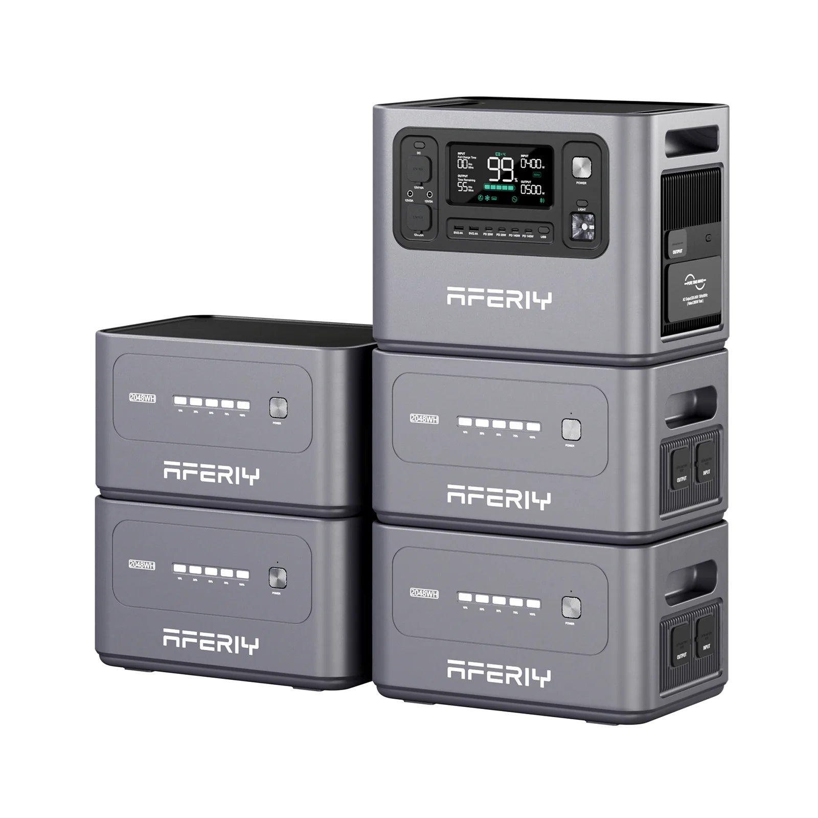 Aferiy P280-B 2048Wh Udvidelsesbatteri (Passer til Aferiy P280)