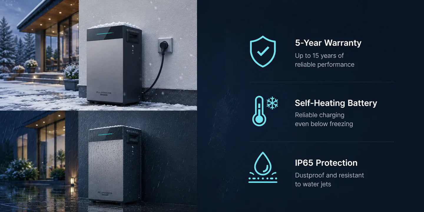 ALLPOWERS BS5000 PRO Plug-and-Play Home Solar Plant