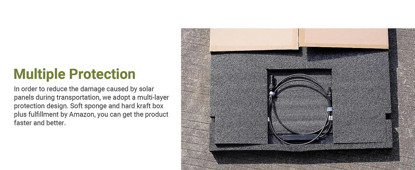 ALLPOWERS SF200 Flexible Solar Panel 200W