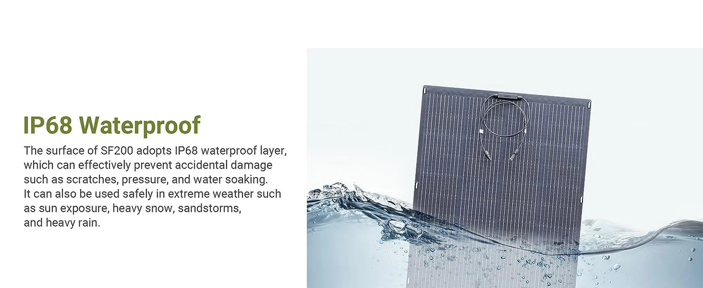 ALLPOWERS SF200 Flexible Solar Panel 200W