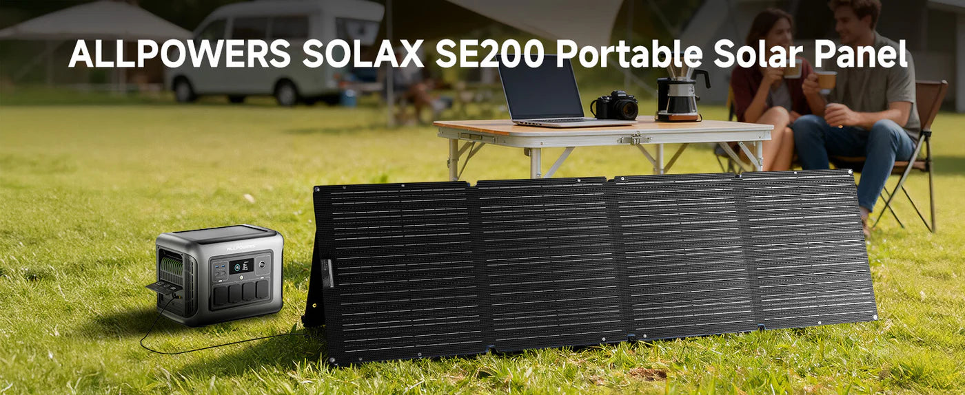 ALLPOWERS SOLAX SE200 Solar Panel 200W