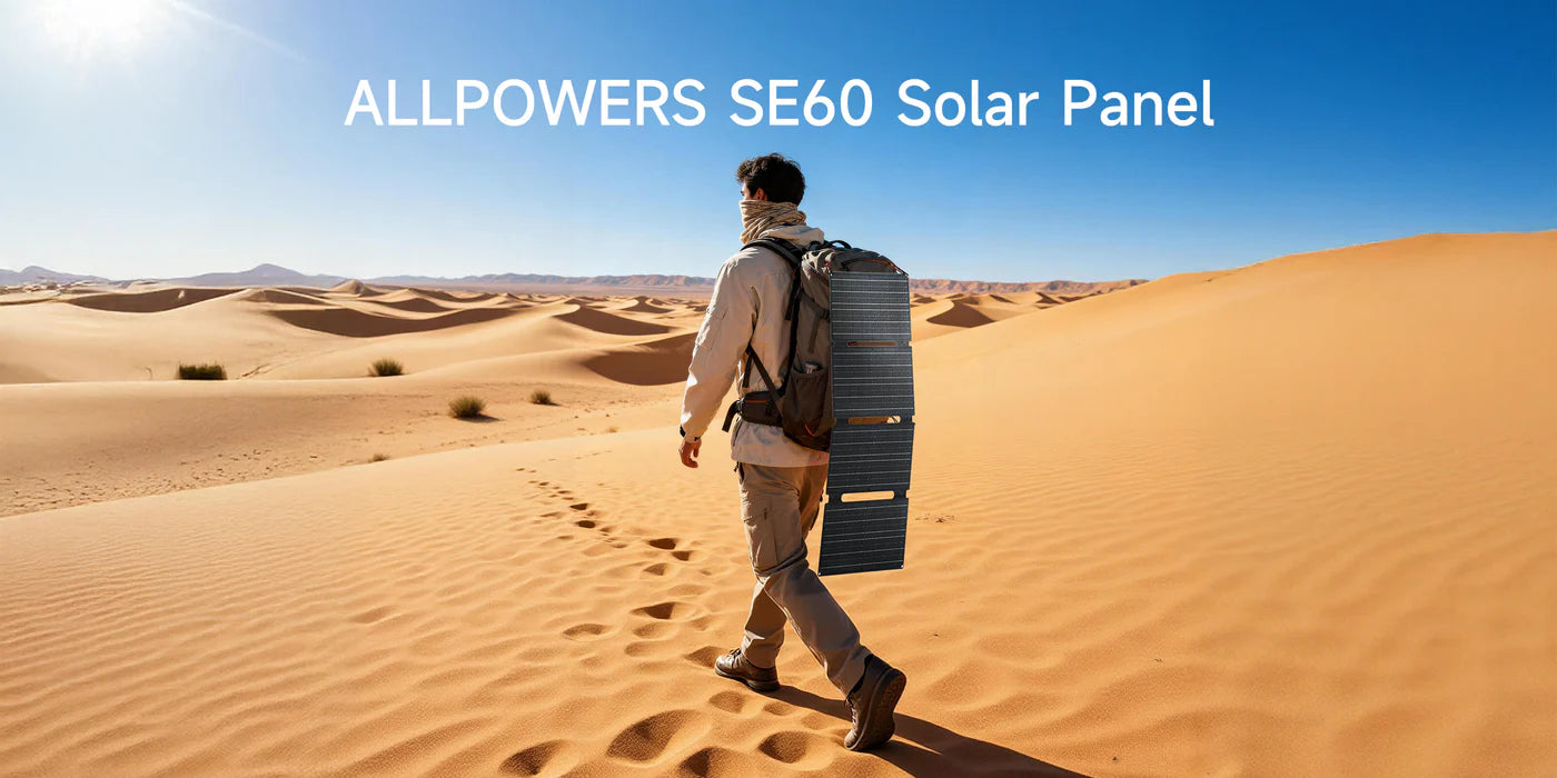 ALLPOWERS SOLAX SE60 Solar Panel 60W