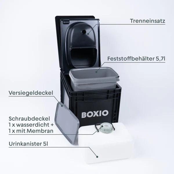 BOXIO - TOILET Plus - Toilet with starter kit